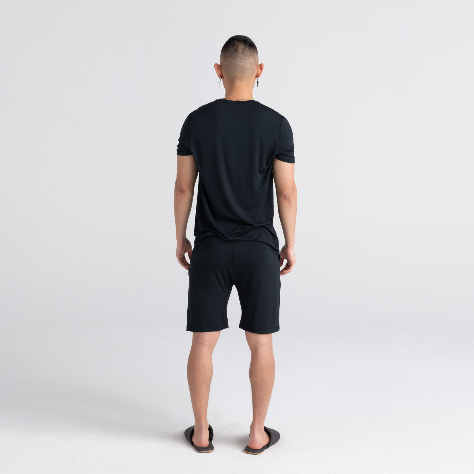 SAXX Sleepwalker Short Sleeve Pocket Tee - Black