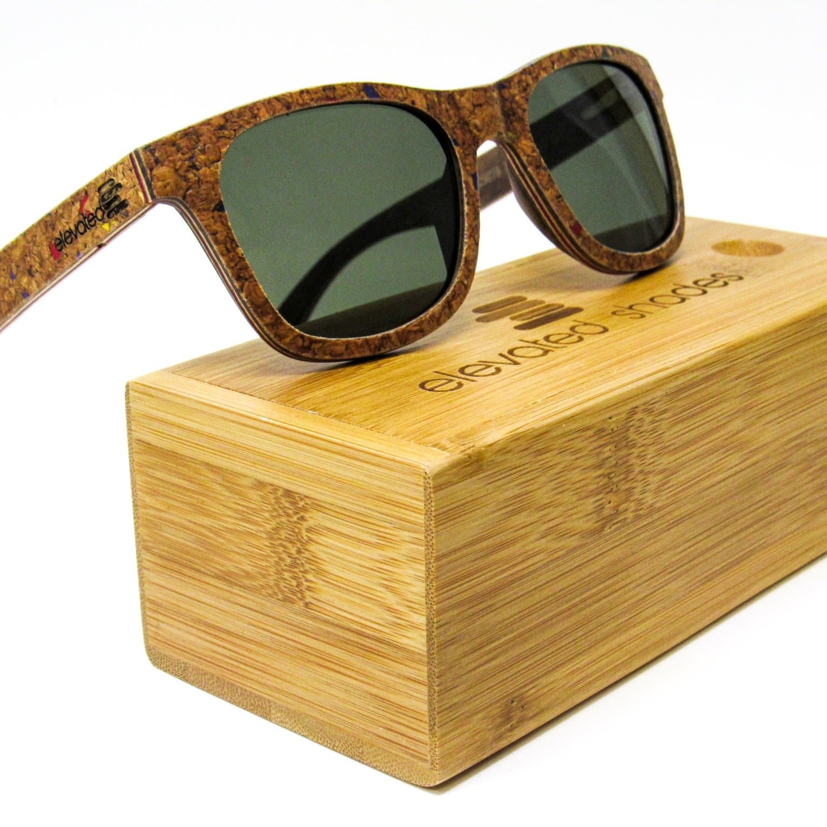 Elevated Shades The "Corked" with Polarized Black Lenses