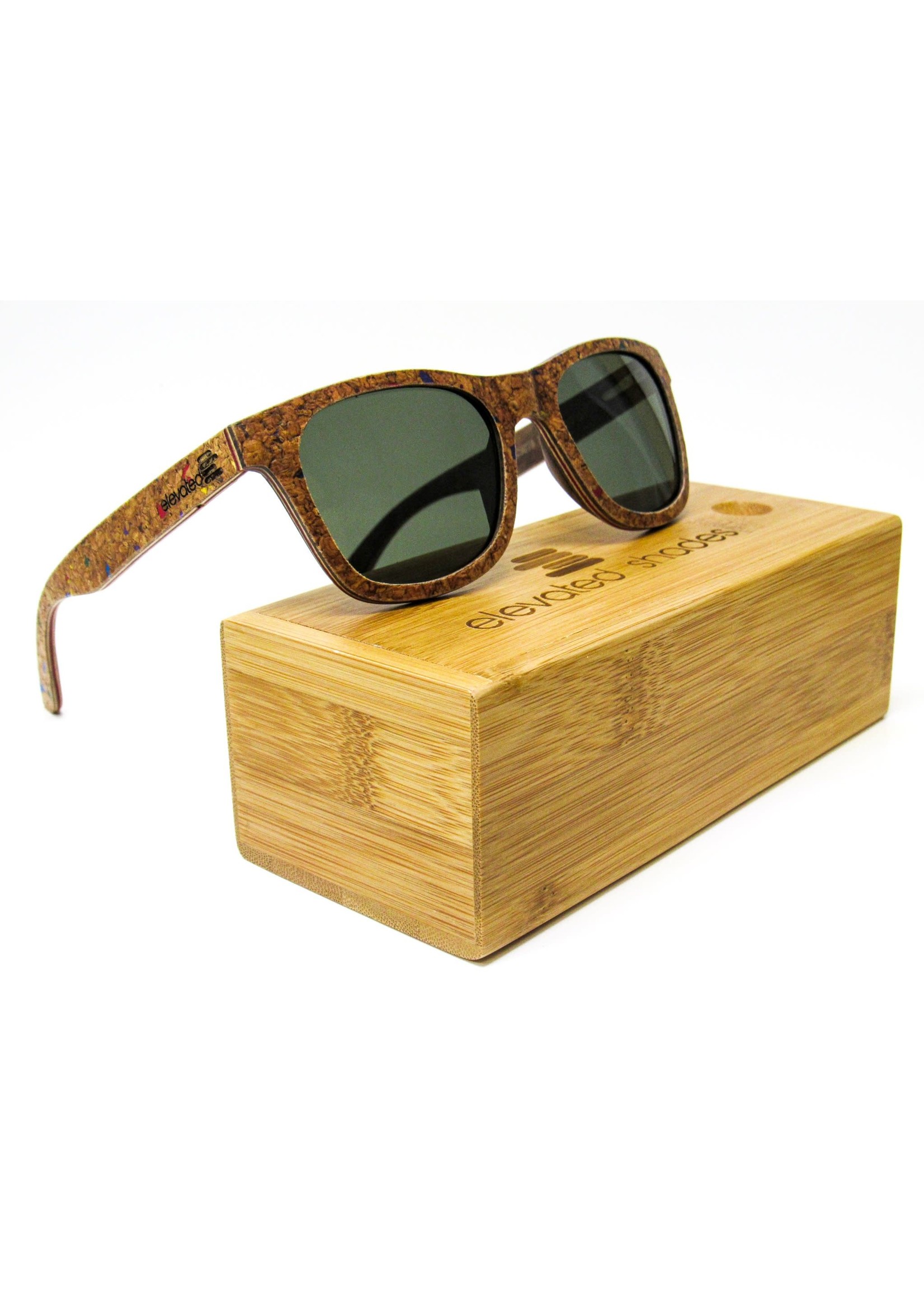 Elevated Shades The "Corked" with Polarized Black Lenses
