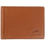 Mancini Mancini Leather - Bellagio Cognac Slim Bill Clip (2020144)