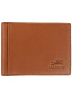 Mancini Mancini Leather - Bellagio Cognac Slim Bill Clip (2020144)