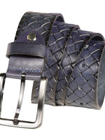 7 Downie Street 7 Downie St - Navy Weave Belt (230920-13)