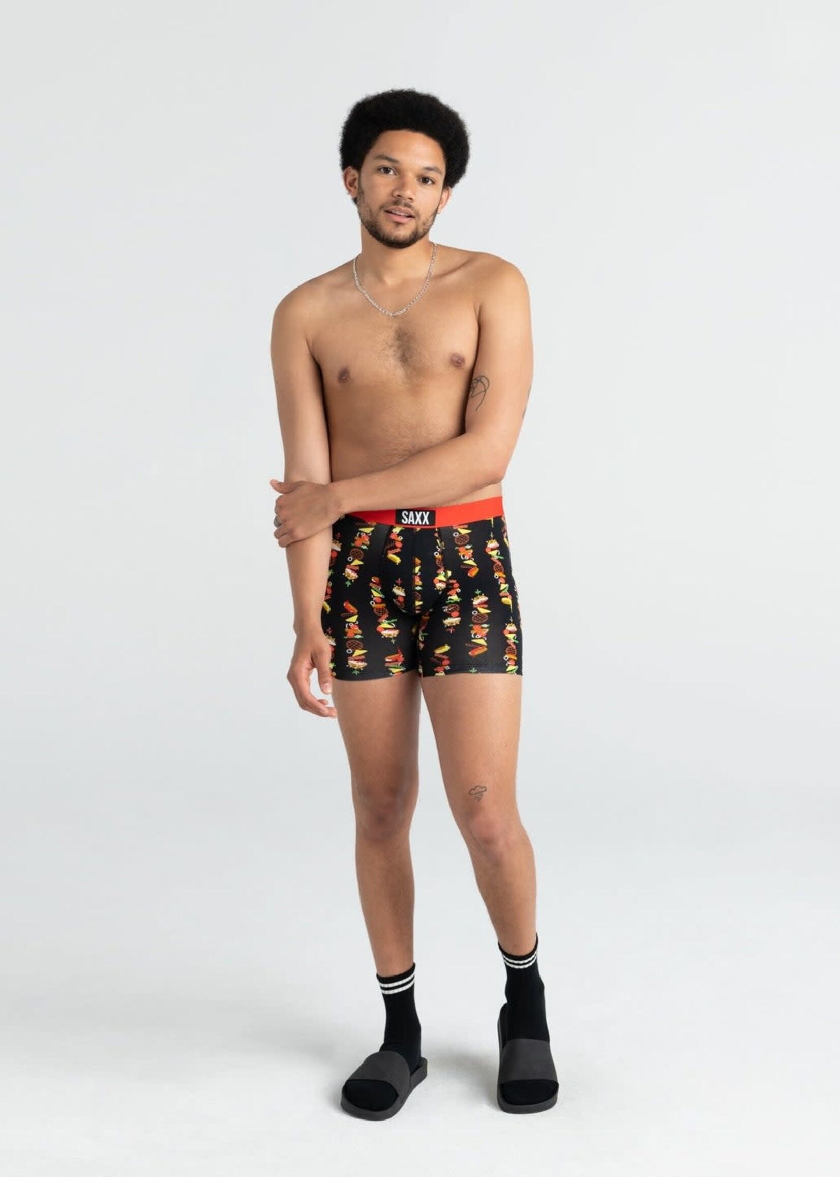 SAXX Vibe - 2 Pack Stacked / Graphite Heather