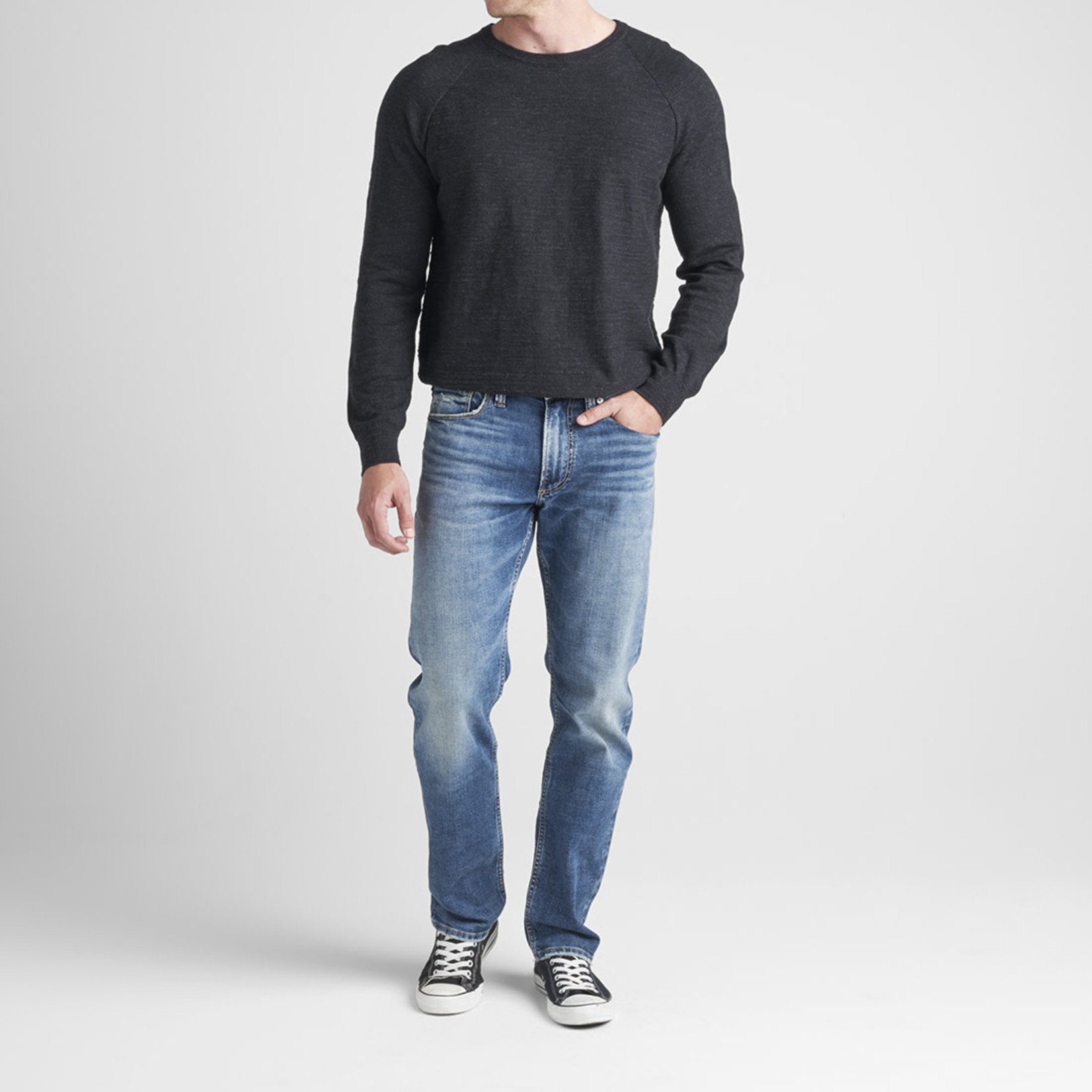 Silver Jeans Eco Eddie Relaxed Fit Tapered Leg Jeans
