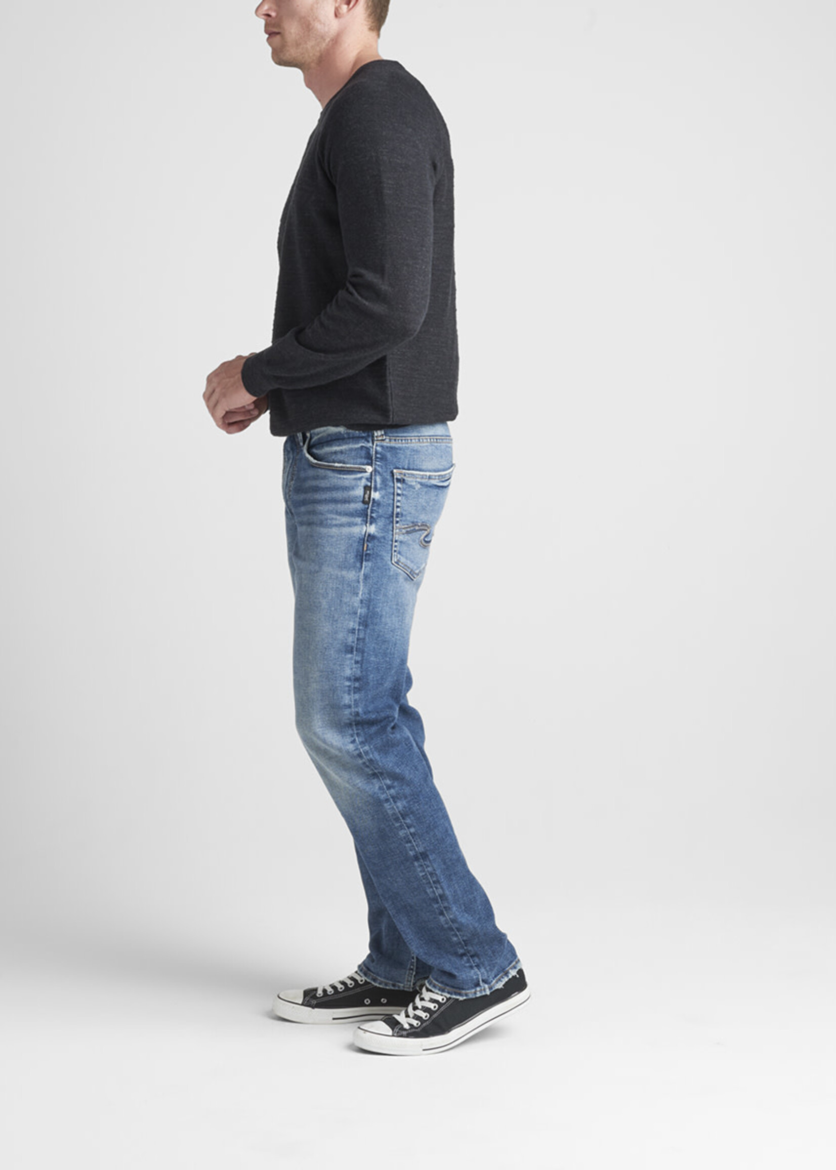 Silver Jeans Eco Eddie Relaxed Fit Tapered Leg Jeans