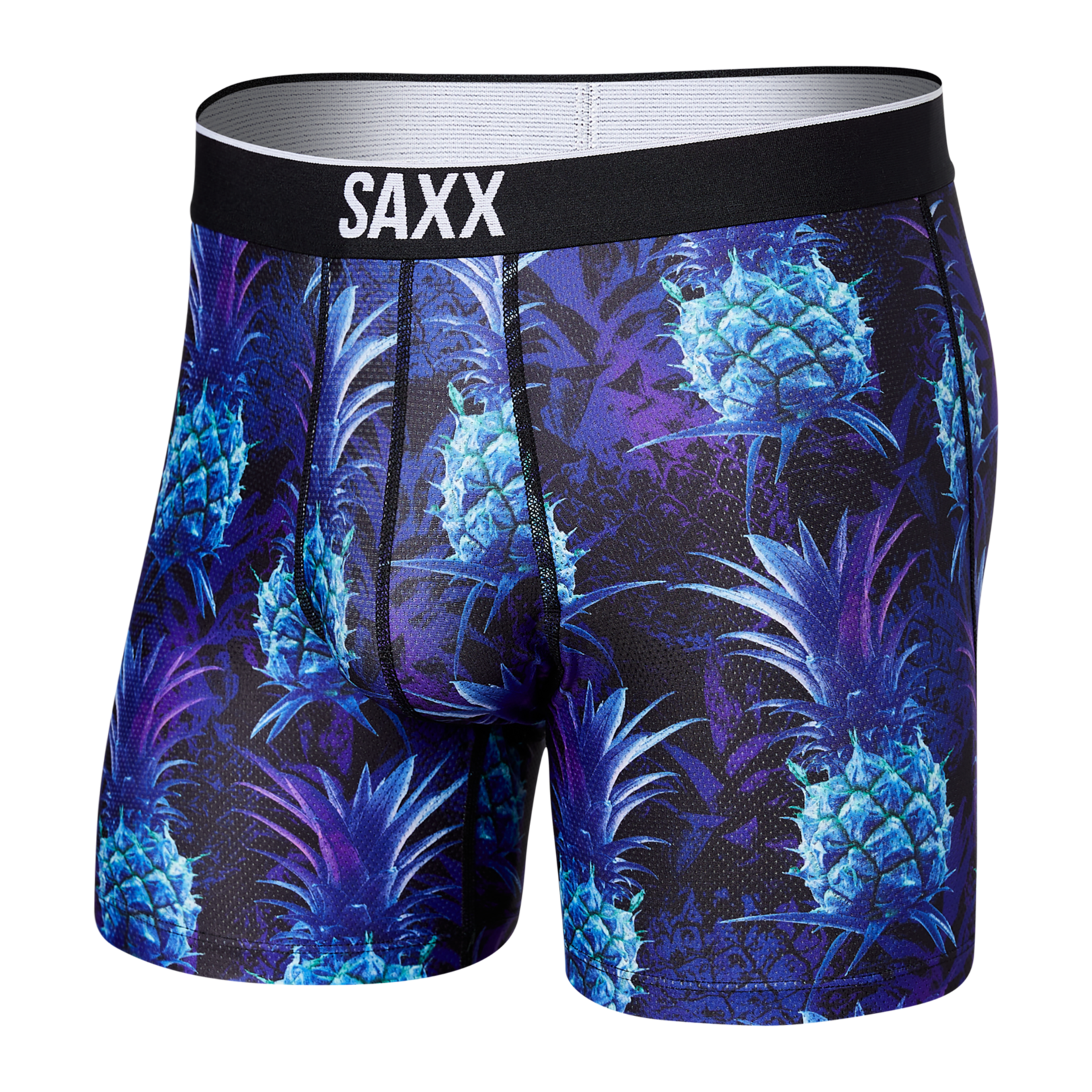 SAXX VOLT Breathable Mesh  Boxer Brief / Neo Pineapple