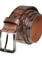 7 Downie Street 7 Downie St - Croc Brown Belt (230920-10)