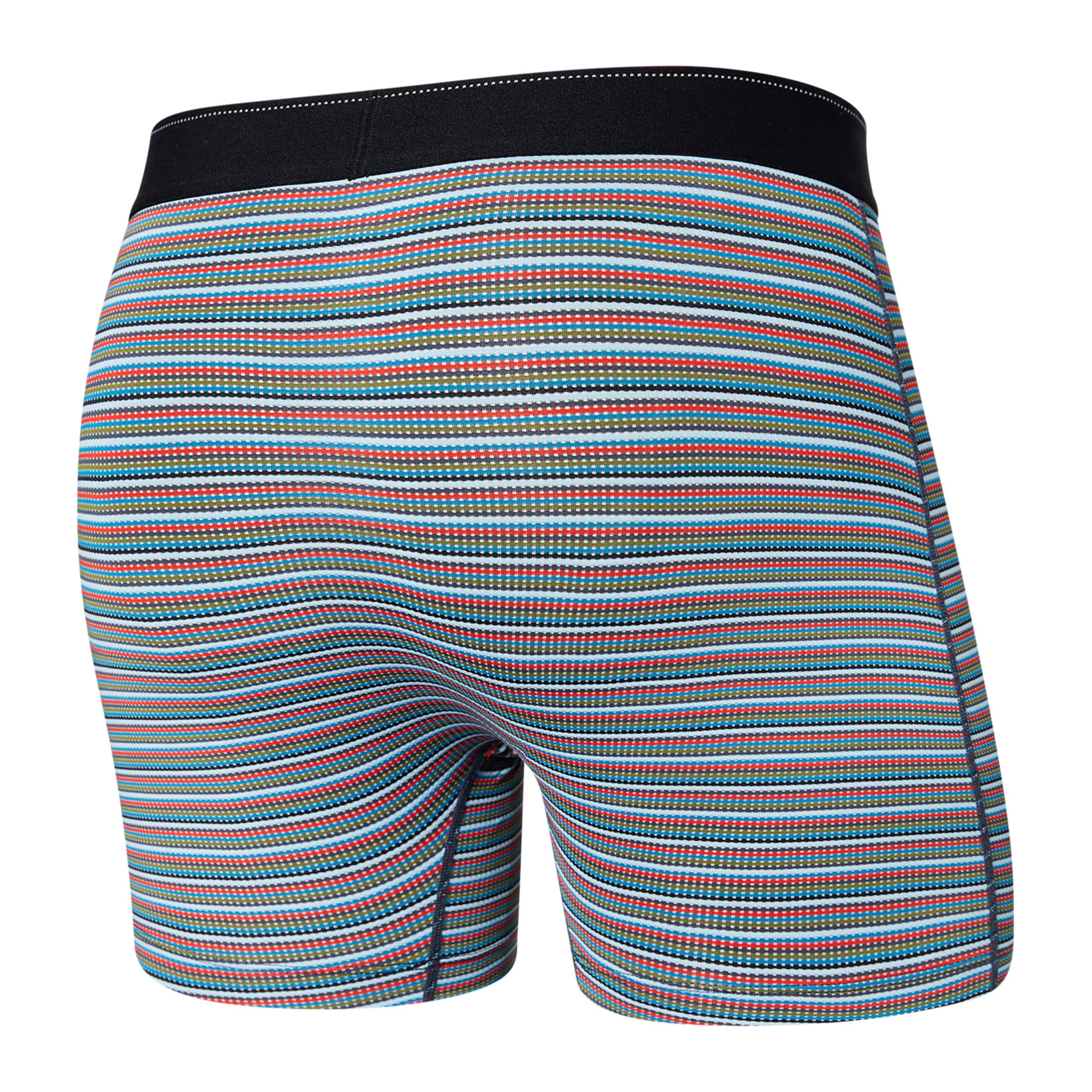 SAXX QUEST Quick Dry Mesh  Boxer Brief / Wilderness Stripe- Multi