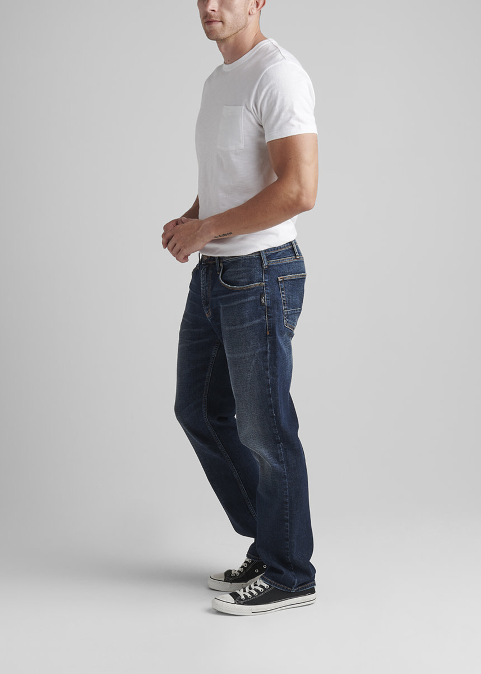 Silver Jeans Machray Athletic Fit Straight Leg Jeans