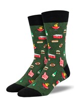 Socksmith Canada Inc Socksmith Canada - Printed Crew - Tailgaters Delight