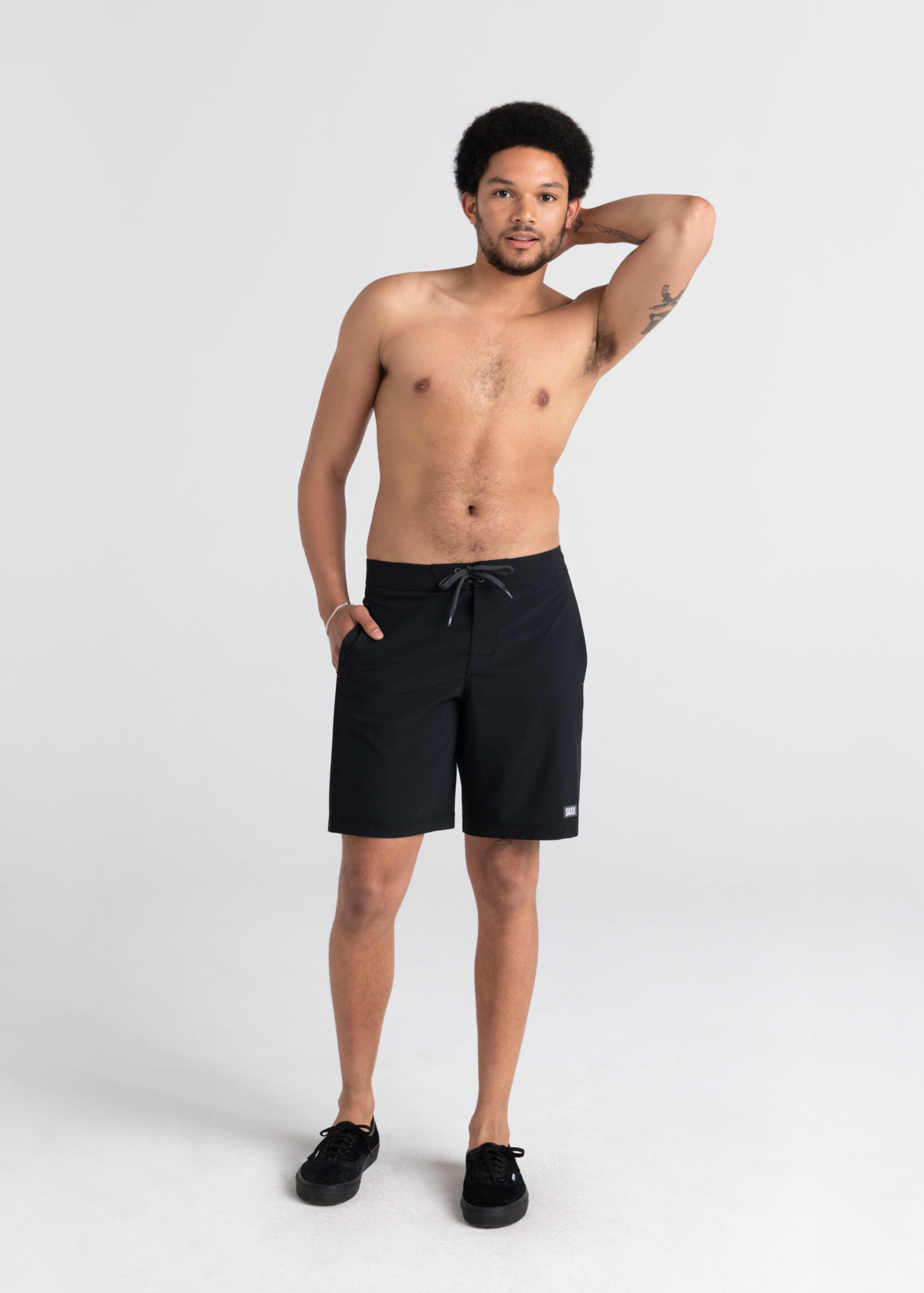 SAXX BETAWAVE Swim Shorts 19" / Black