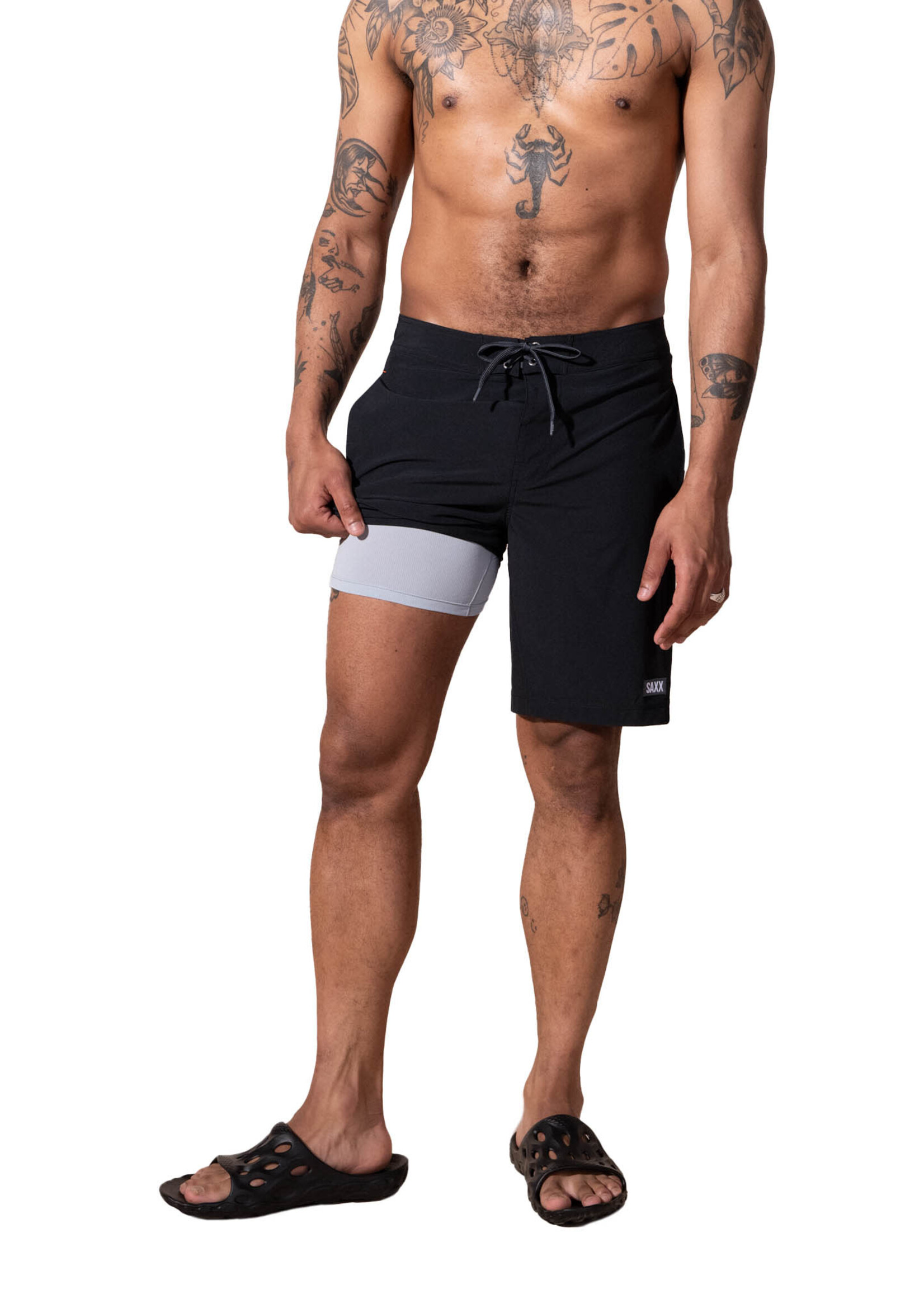 SAXX BETAWAVE Swim Shorts 19" / Black