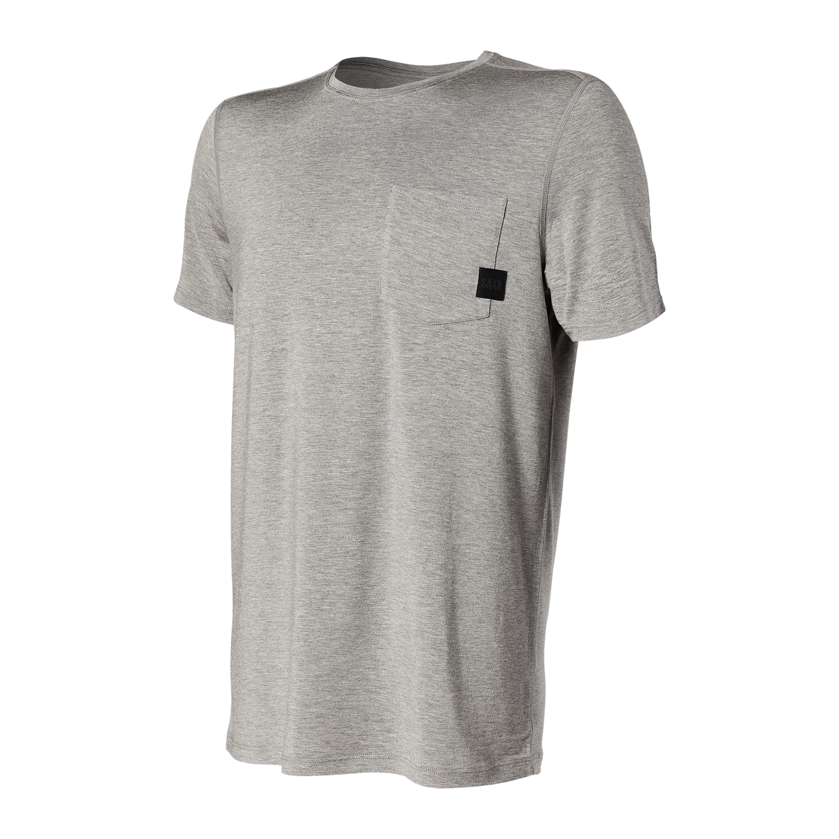 SAXX SLEEPWALKER Short Sleeve Crew / Dark Grey Heather