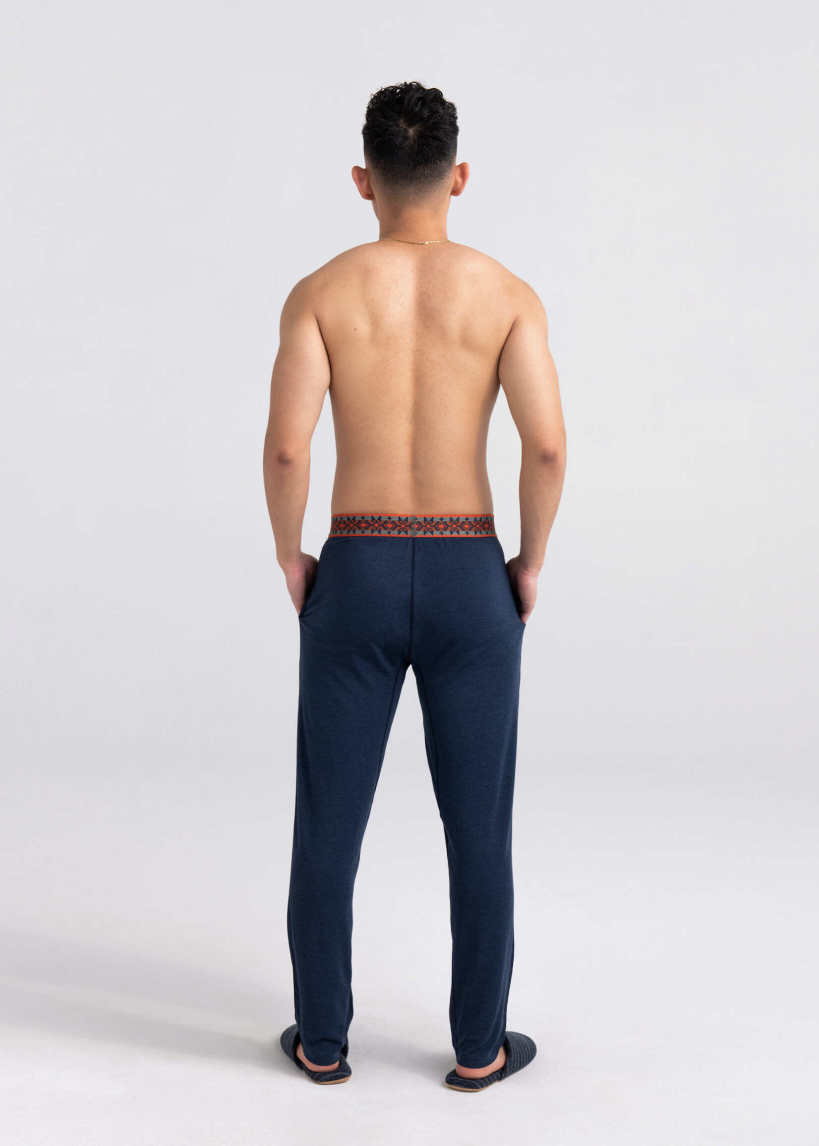 SAXX SLEEPWALKER Pants / Navy Heather/Sweater Wb
