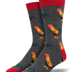 Socksmith Canada Inc Socksmith - Bamboo Crew - Flock of Roosters