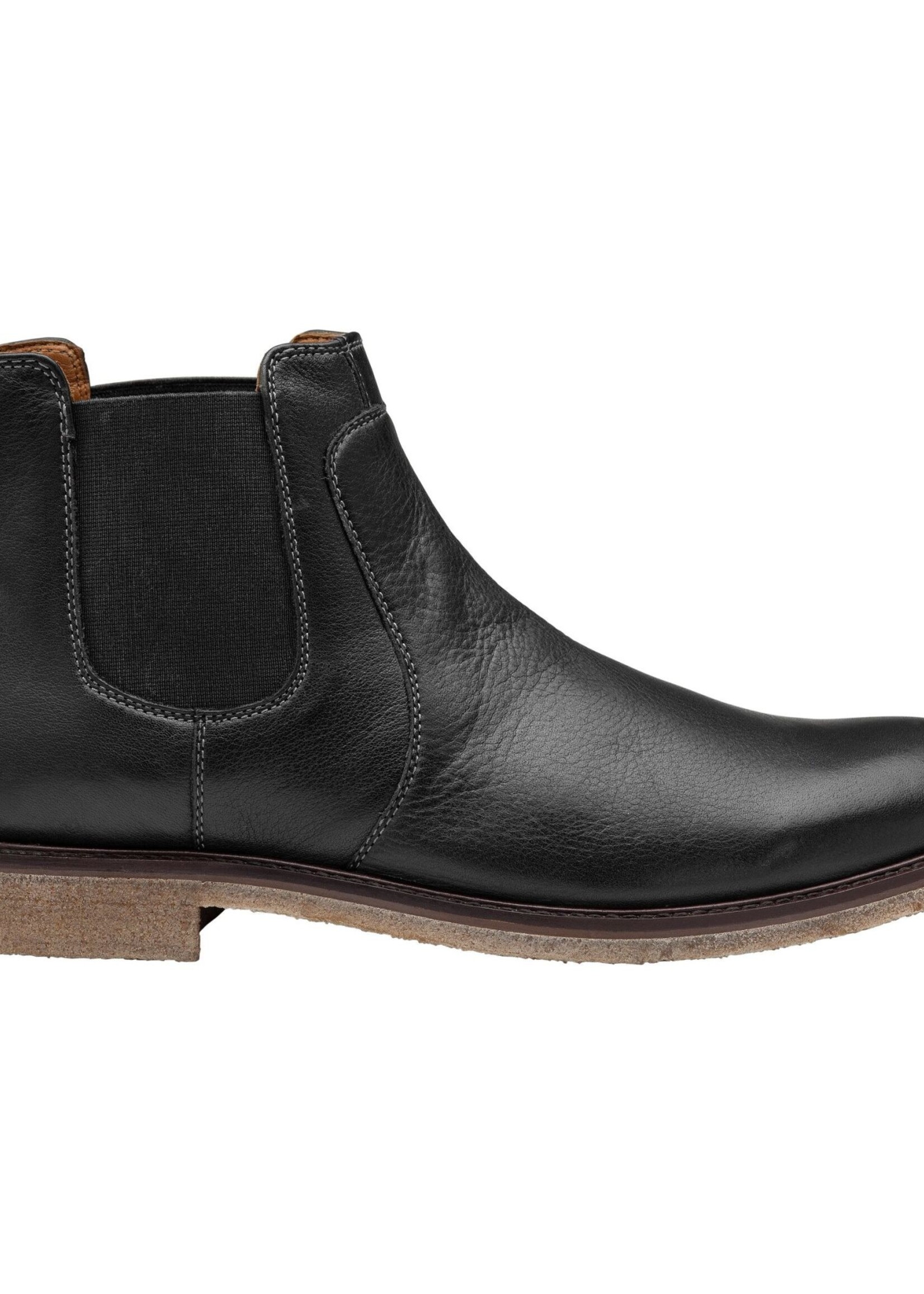 Johnston & Murphy Copeland Chelsea - Black Full Grain Leather