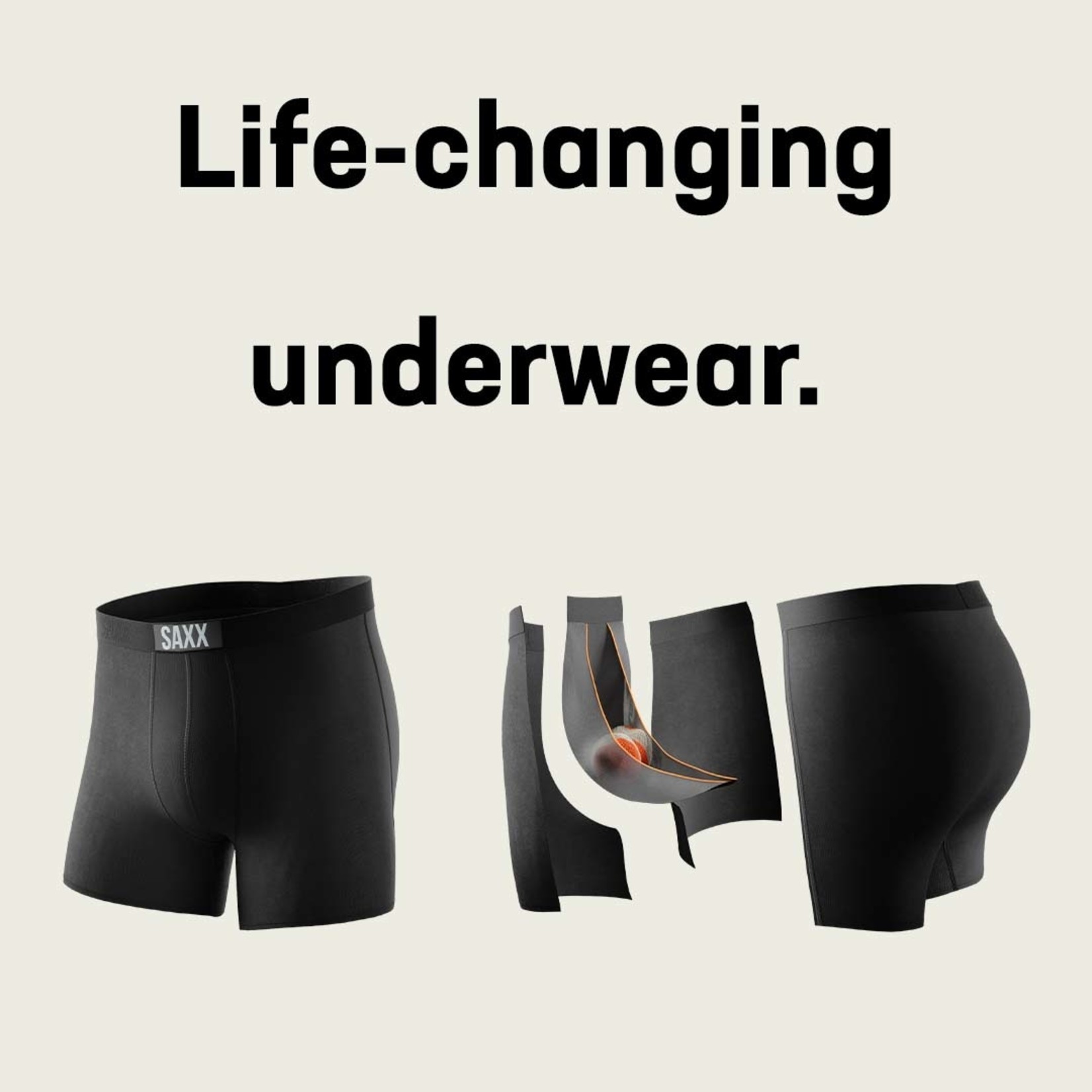 SAXX, Life Changing Underwear for Men