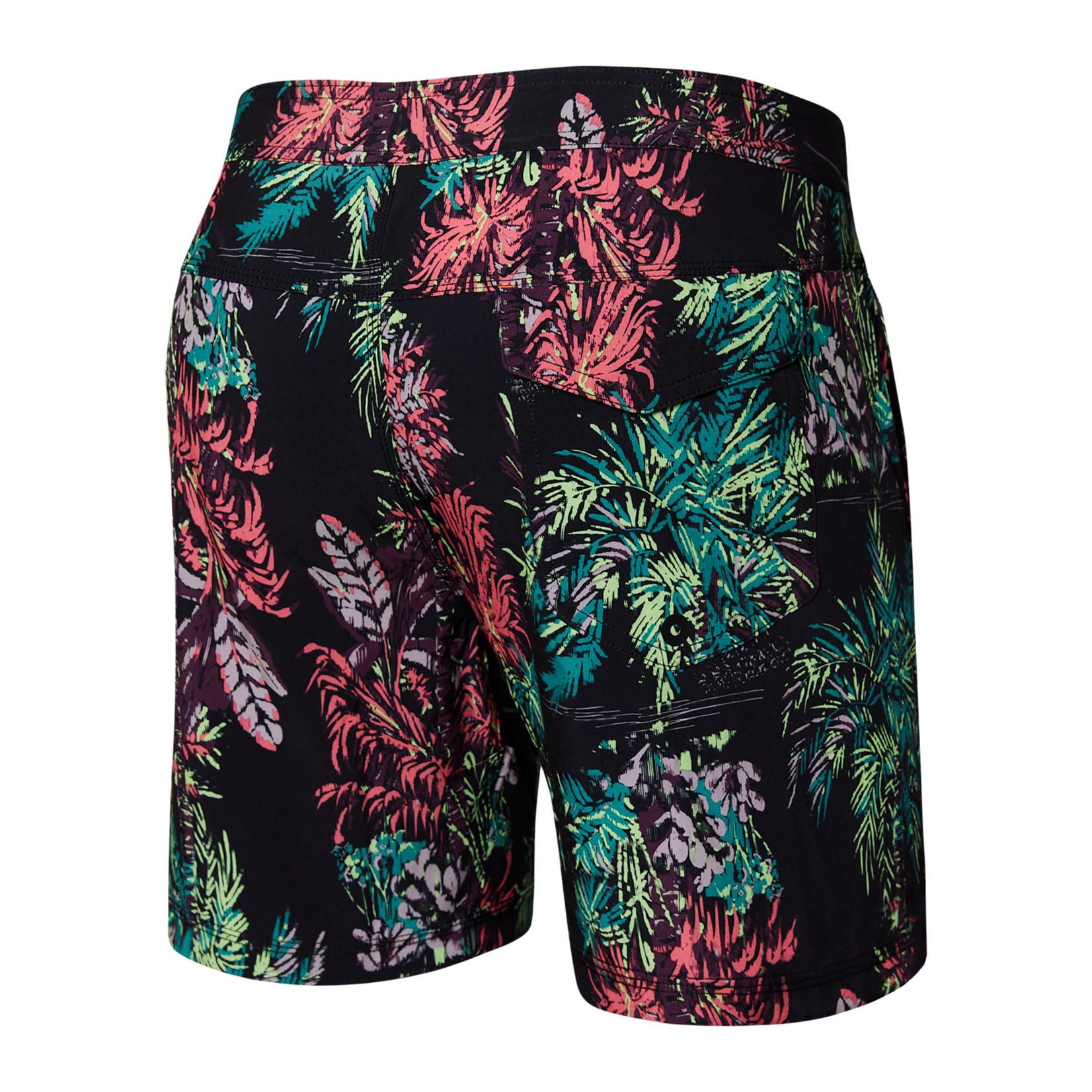 SAXX BETAWAVE Boardshort Swim Shorts 19" / Midnight Tropics- Multi