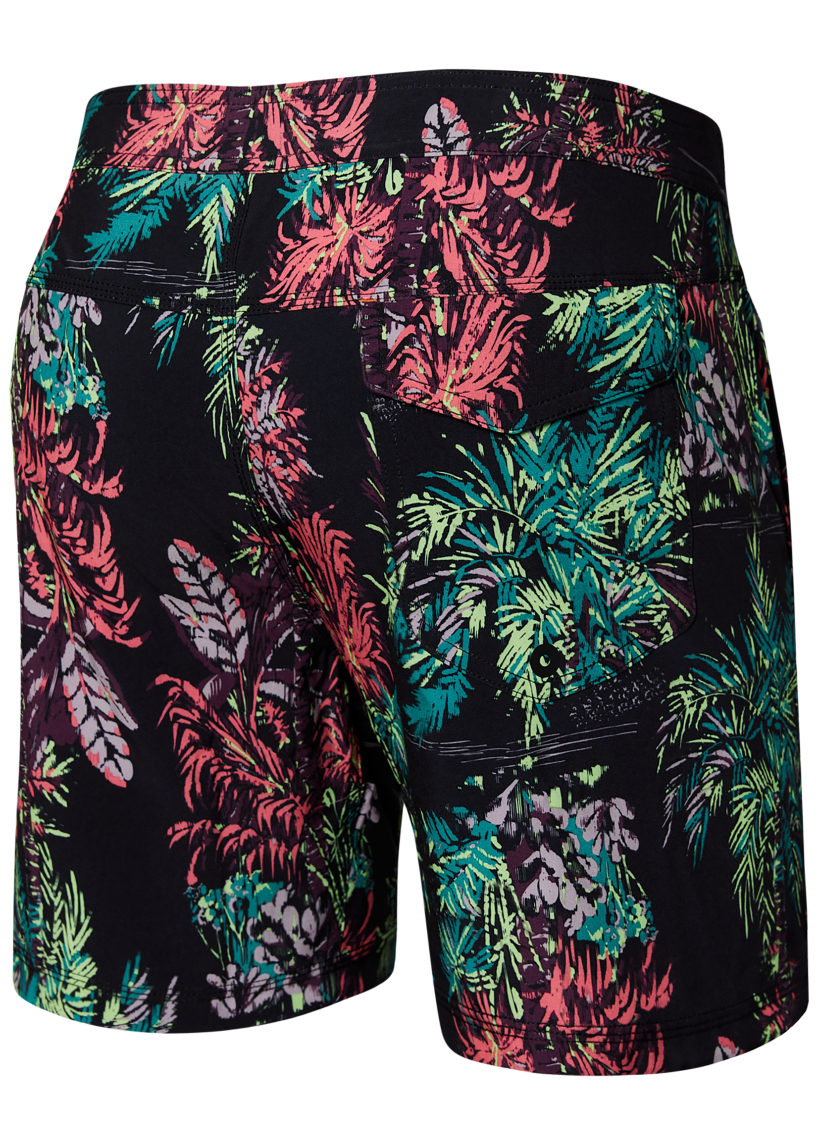 SAXX BETAWAVE Boardshort Swim Shorts 19" / Midnight Tropics- Multi