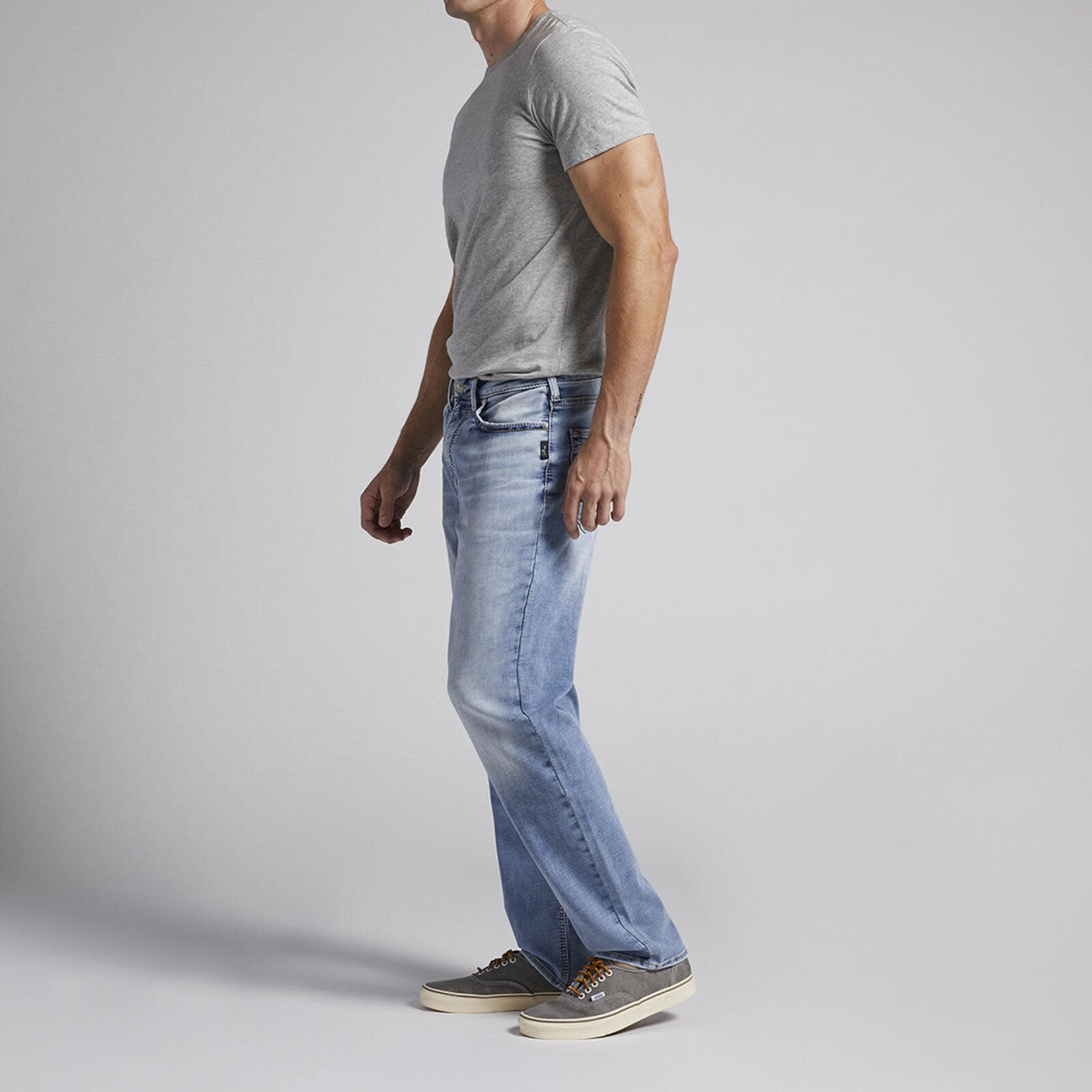 Silver Jeans Eddie Athletic Fit Tapered Leg Jeans