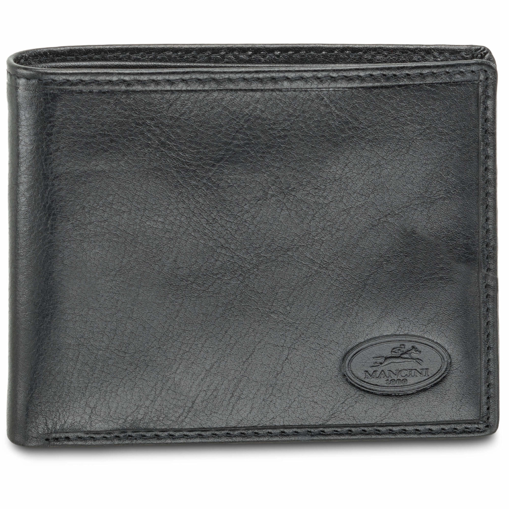 Mancini Men’s RFID Secure Classic Leather Billfold Wallet