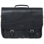 Mancini Mancini - Porthole Briefcase  |99-5465 Black