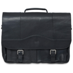 Mancini Mancini - Porthole Briefcase Black (15.6" Laptop) 99-5465