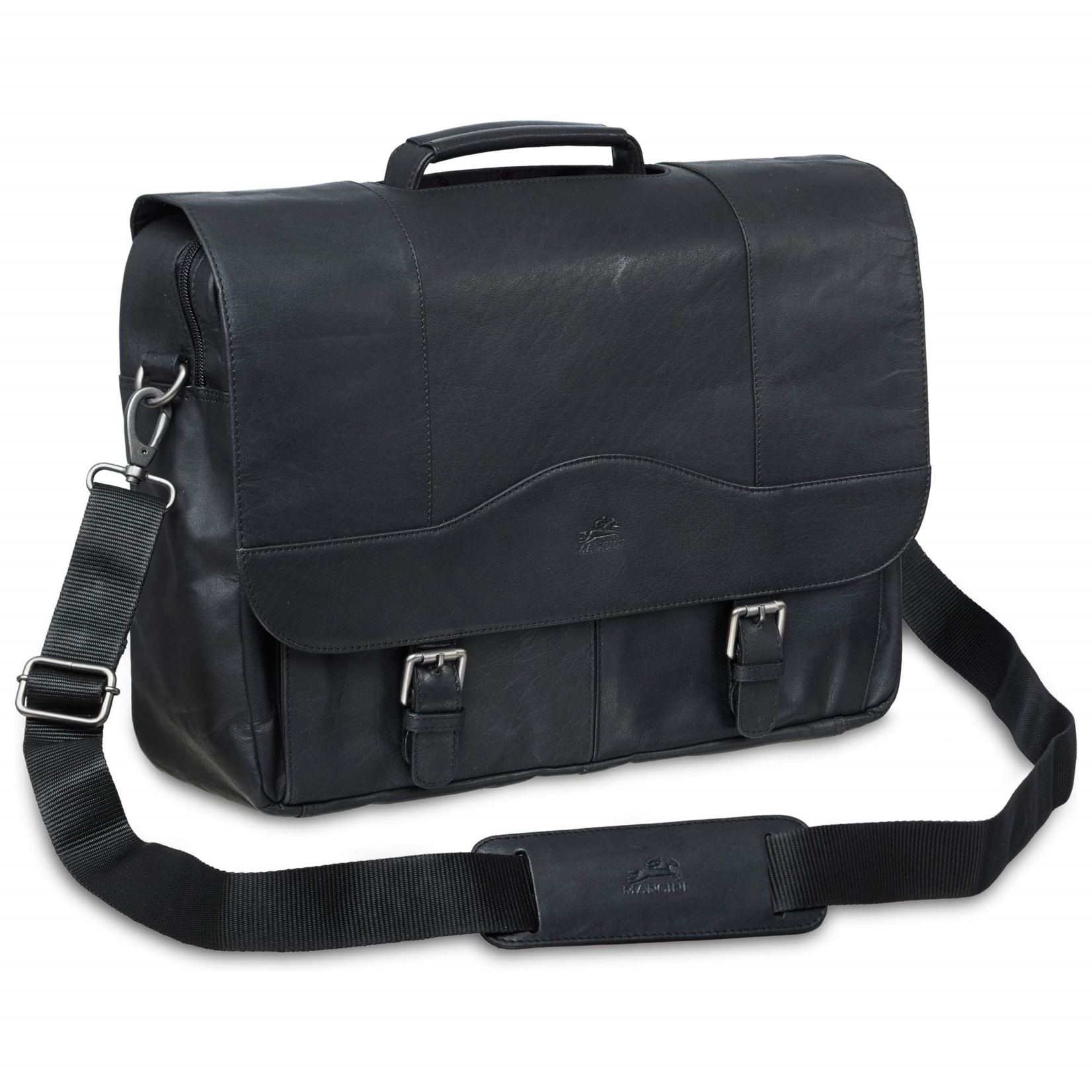 Mancini Porthole briefcase for 15.6” Laptop / Tablet
