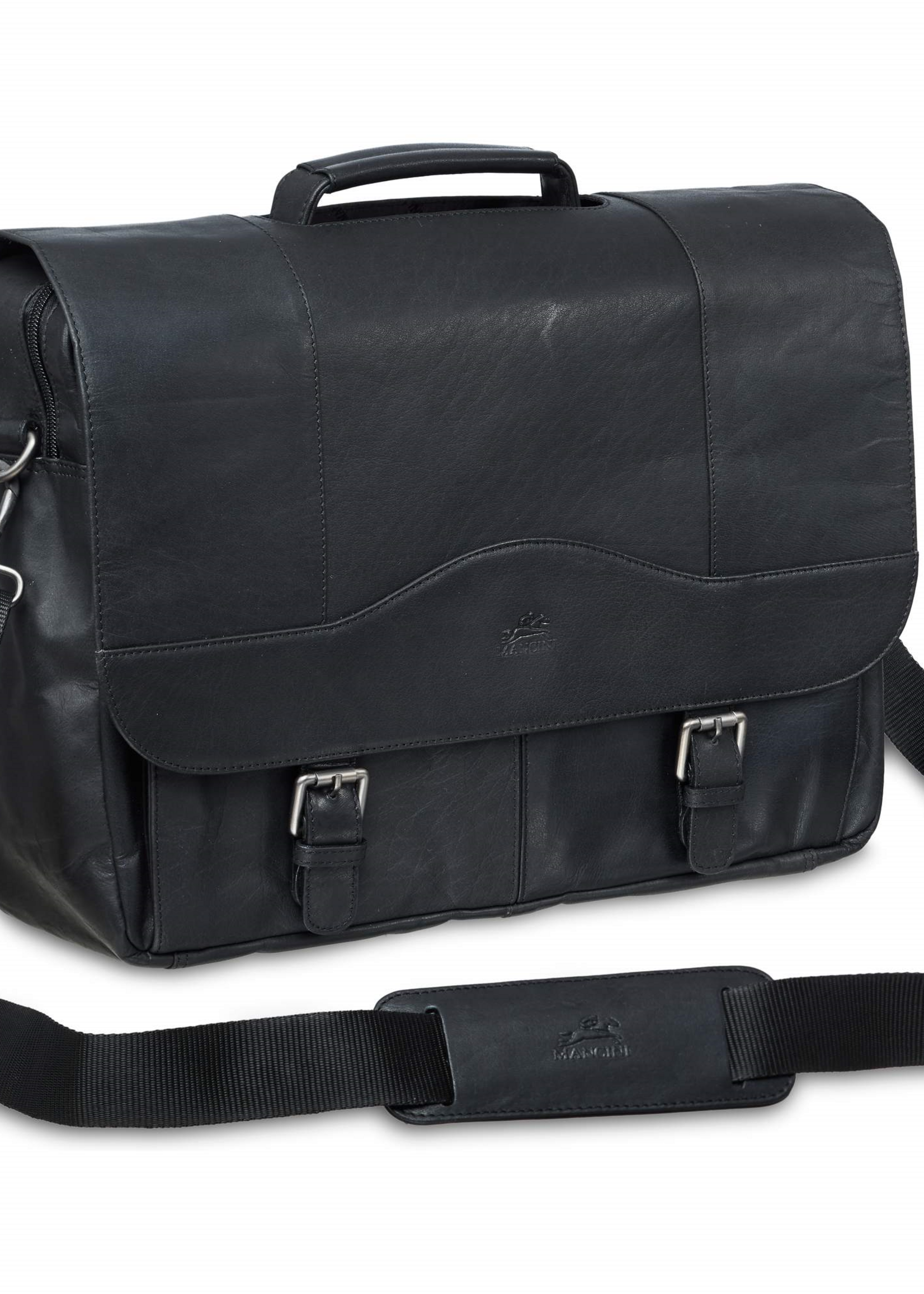 Mancini Porthole briefcase for 15.6” Laptop / Tablet