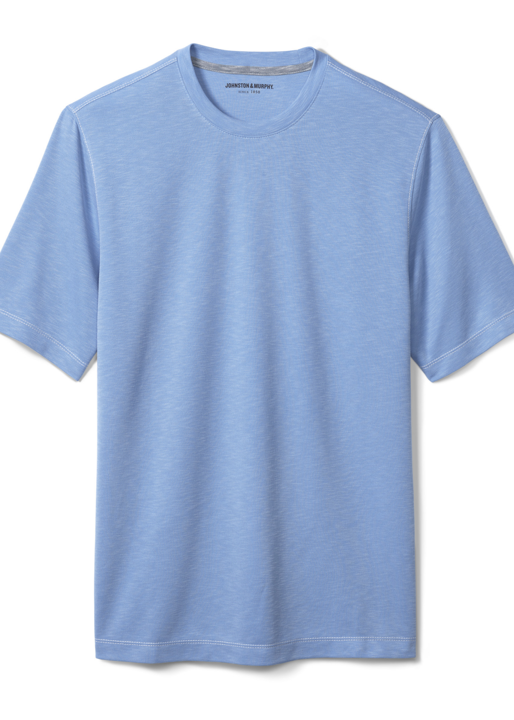 Johnston & Murphy VINTAGE SLUB CREWNECK TEE