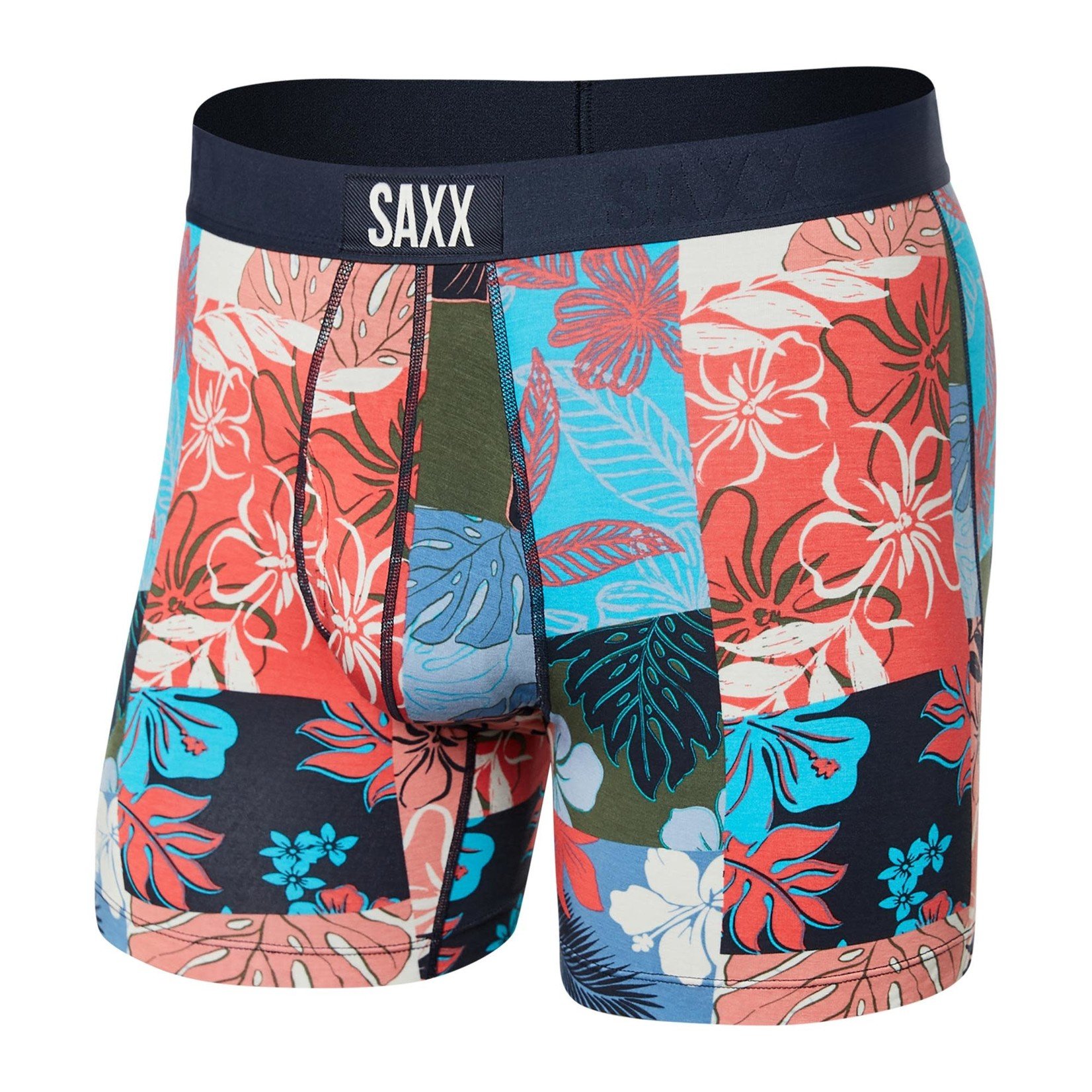 SAXX ULTRA Super Soft Boxer Brief / Island Patchwork- Multi