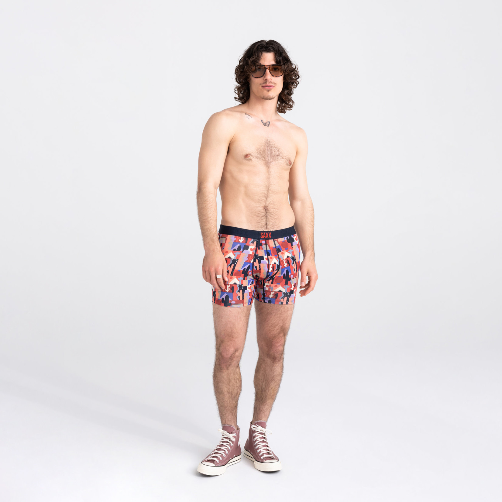 SAXX VIBE Super Soft Boxer Brief / Painted Desert- Multi