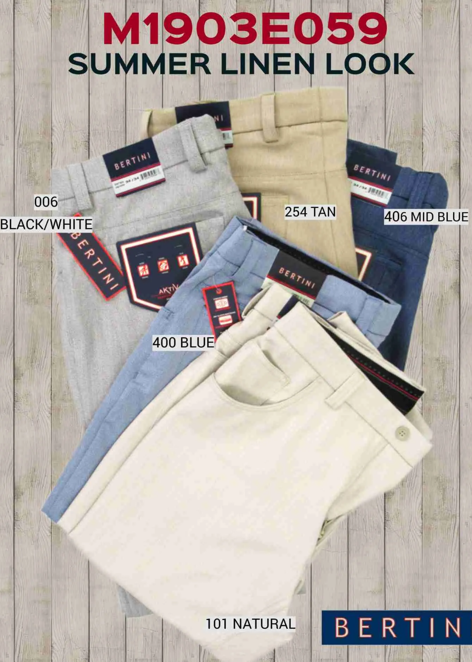 Bertini SUMMER LINEN LOOK – KURT