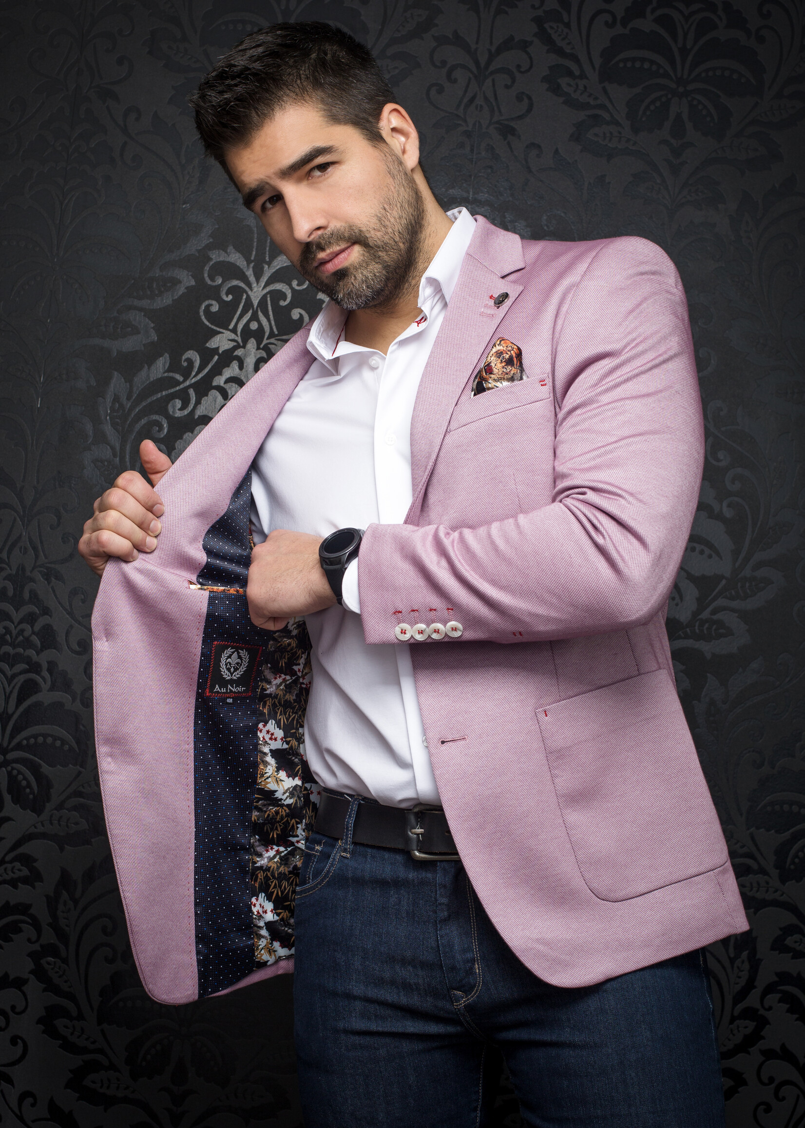 Au Noir Au Noir | HOFFMAN Raspberry Blazer