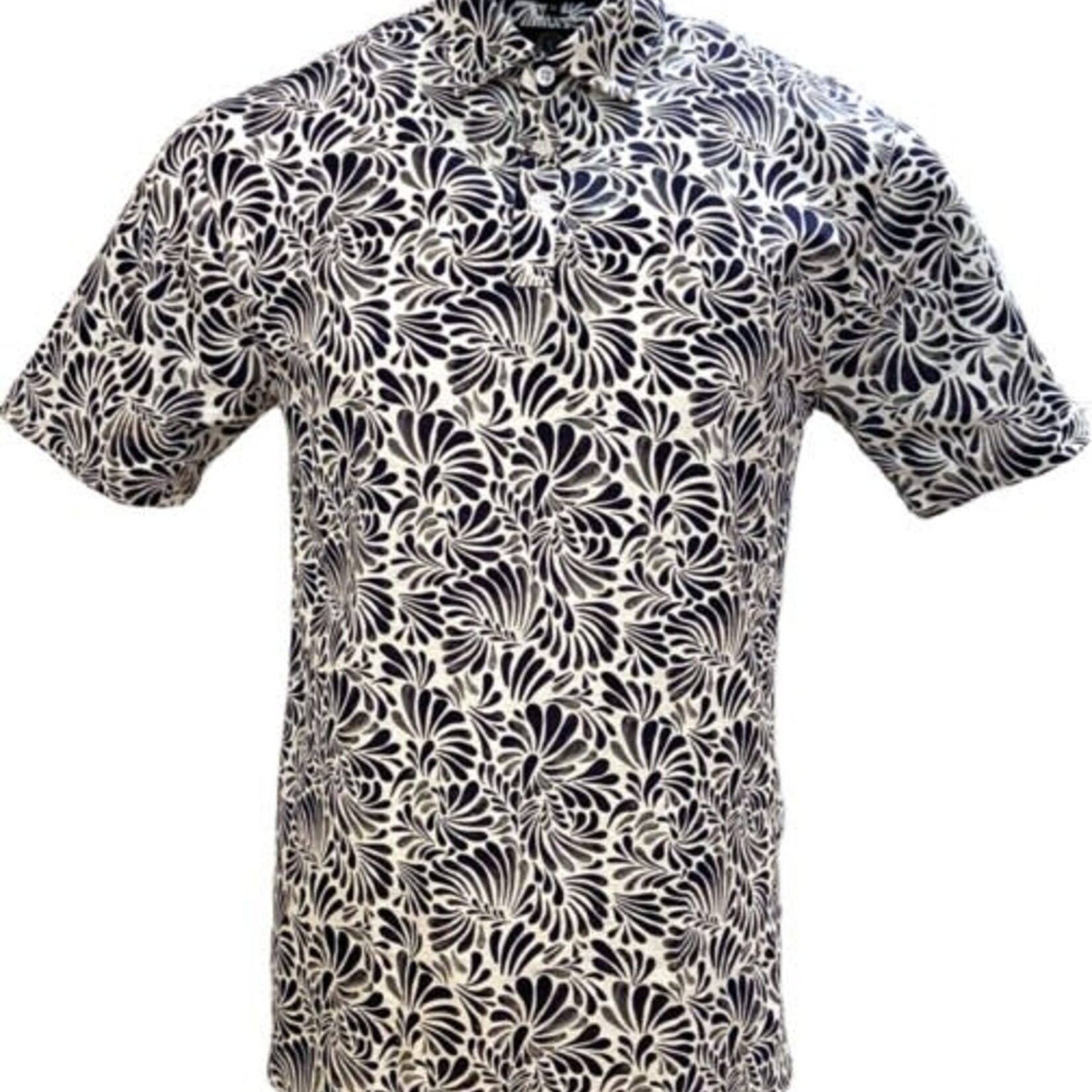 Viyella Viyella Flower Print Polo