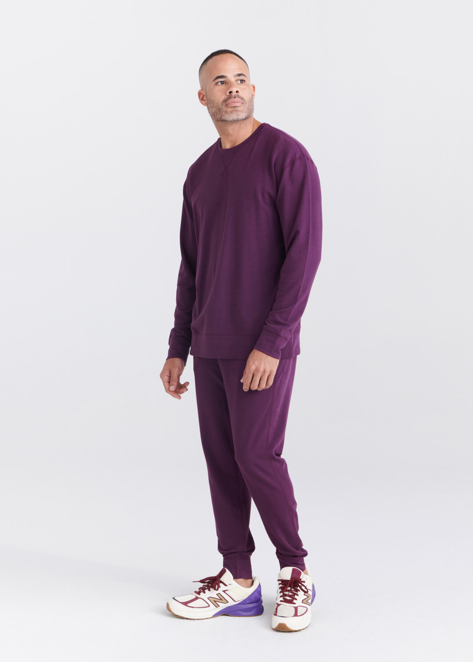 SAXX 3SIX FIVE Sweatshirt / Plum
