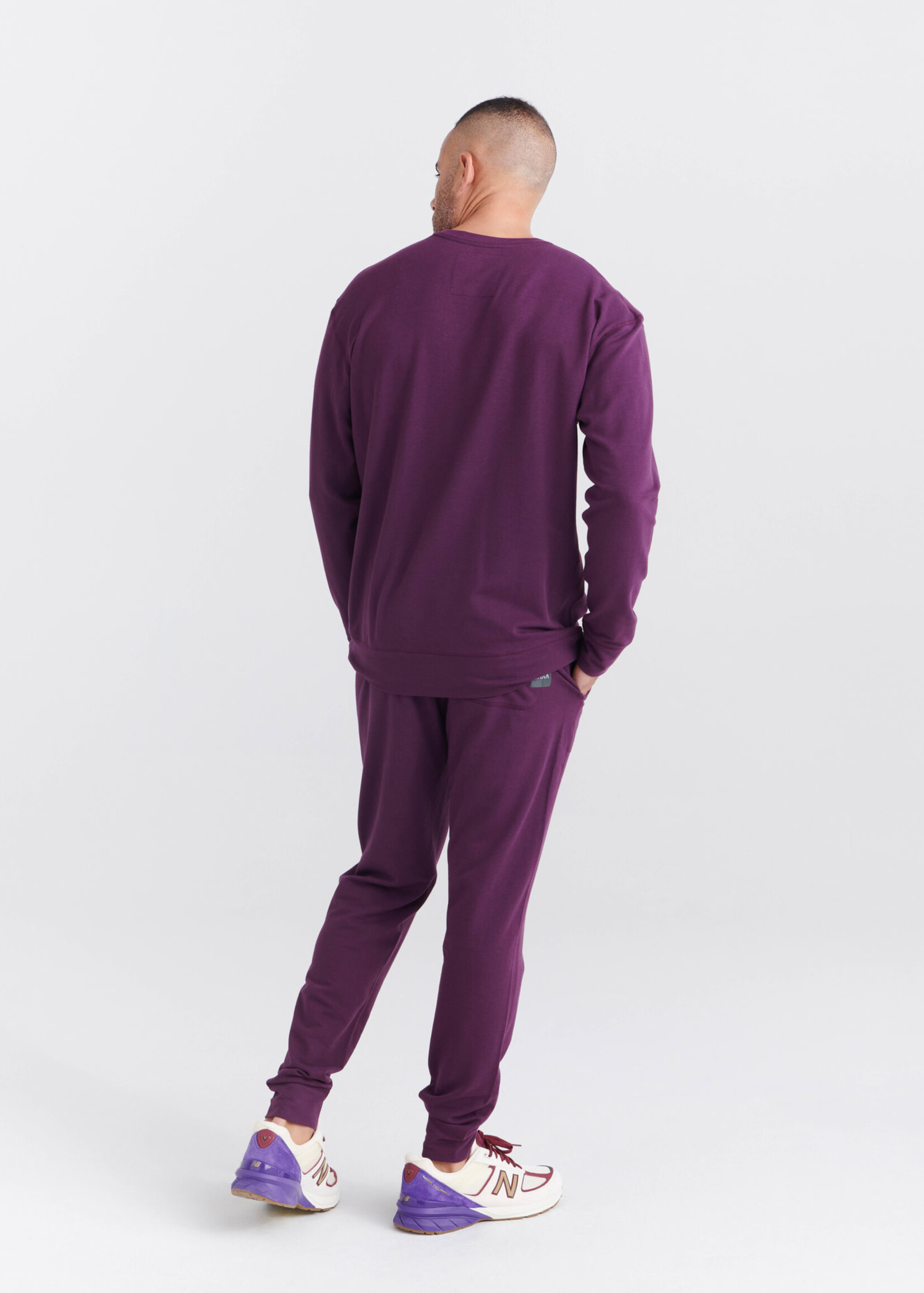 SAXX 3SIX FIVE Sweatshirt / Plum