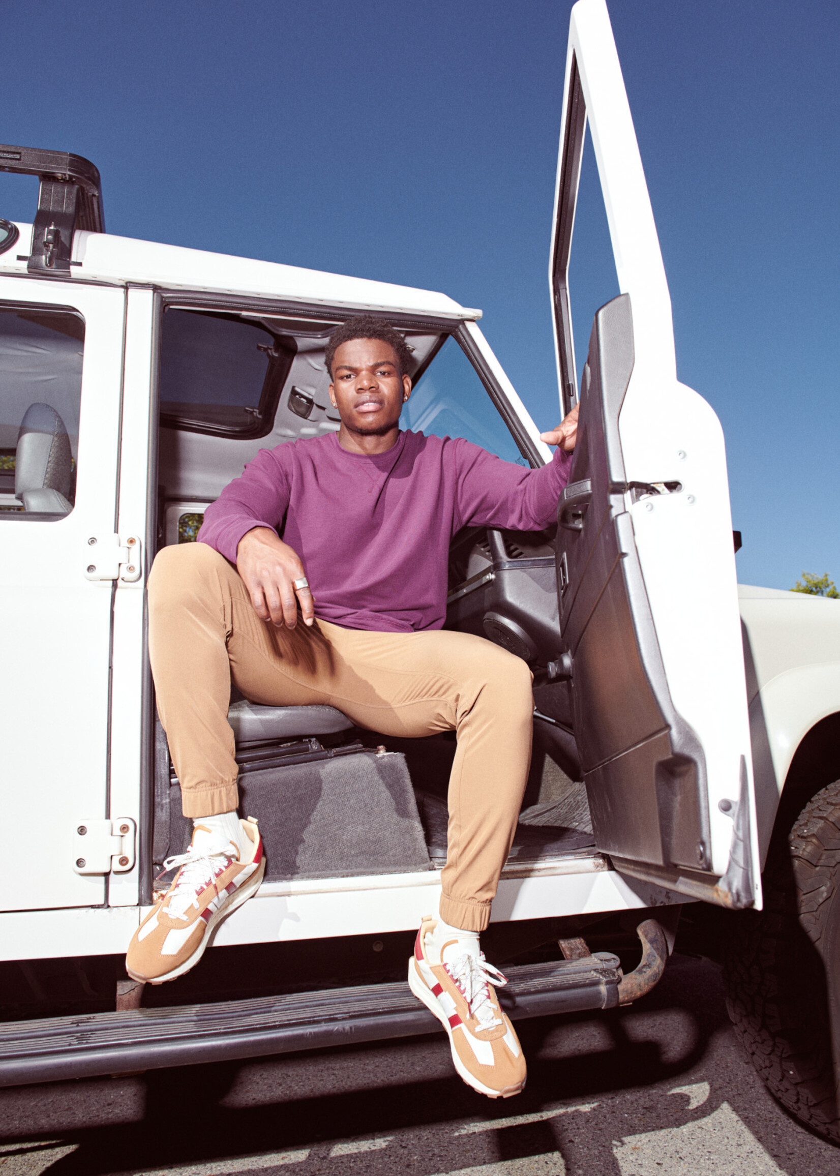 SAXX 3SIX FIVE Sweatshirt / Plum