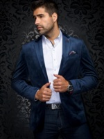 Au Noir Au Noir | BOGART | Midnight Blazer