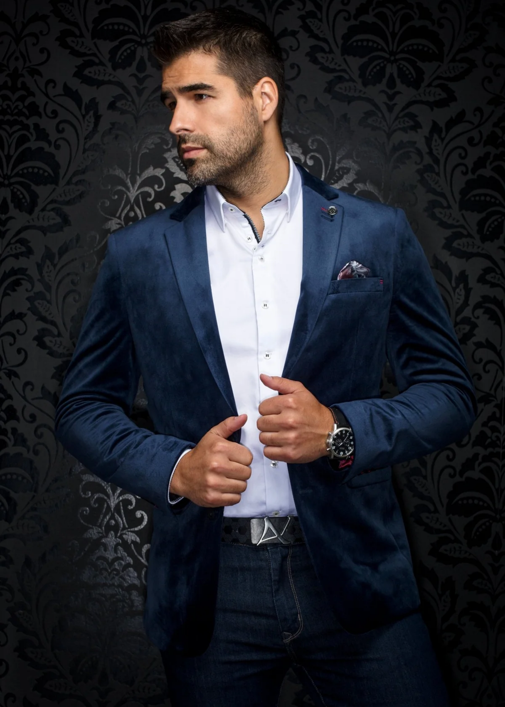 Au Noir BOGART BLAZER | Midnight