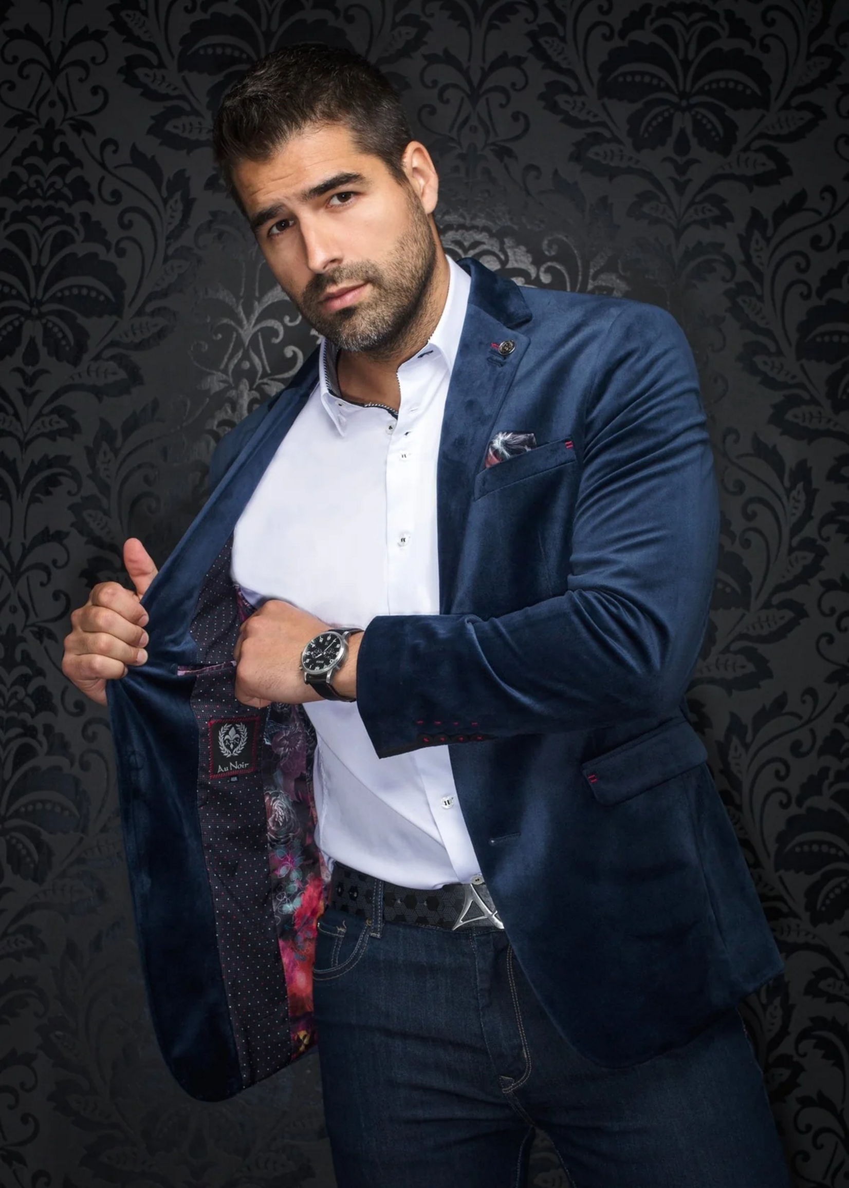 Au Noir BOGART BLAZER | Midnight