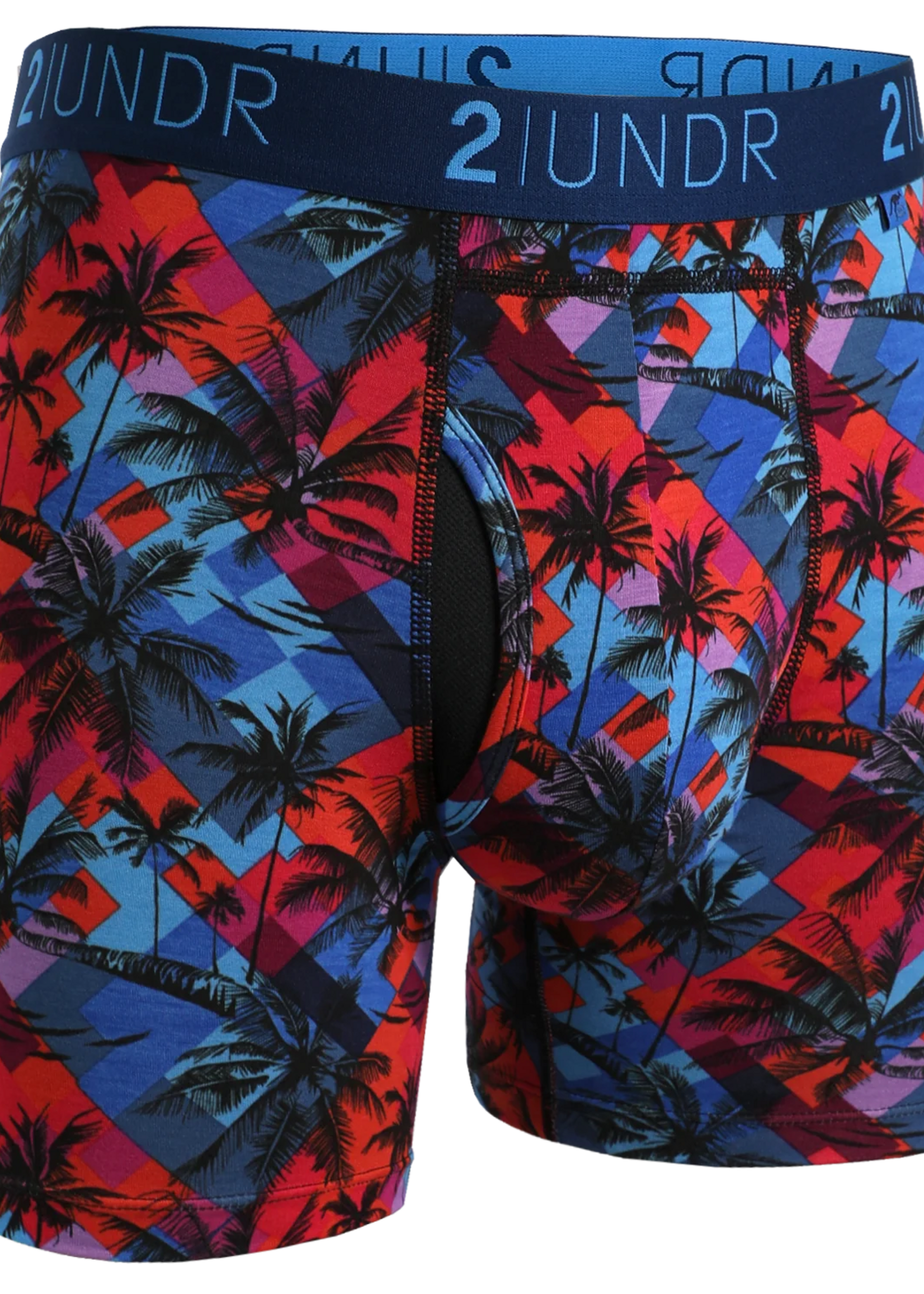 2UNDR SWING SHIFT BOXER BRIEF 2 PACK - SAMOA - FIJI