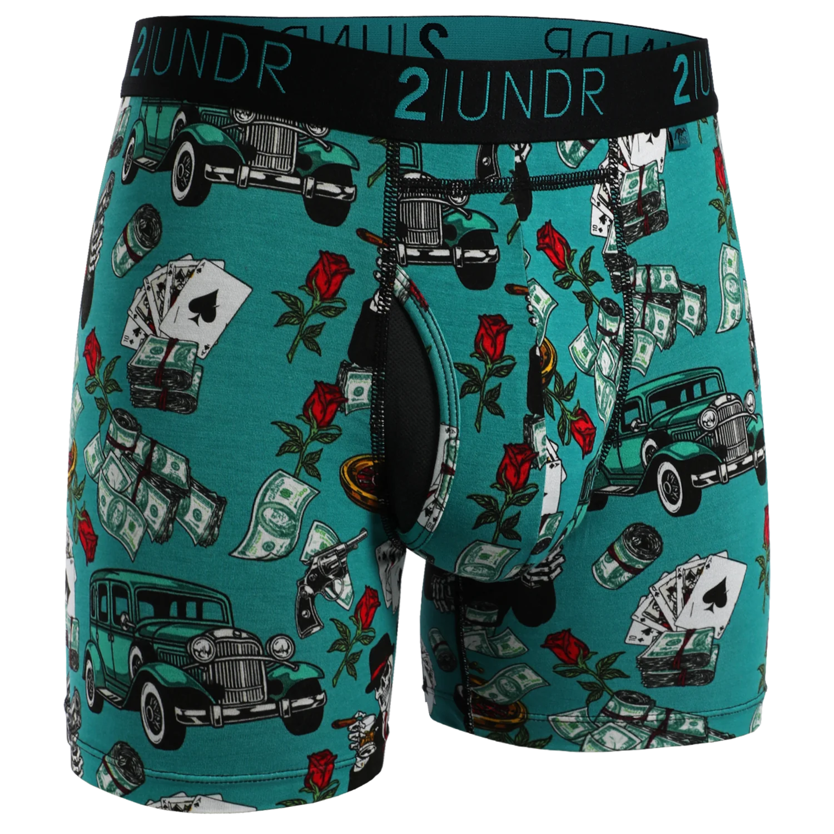 2UNDR SWING SHIFT BOXER BRIEF 2 PACK - MOBSTERS - VEGAS