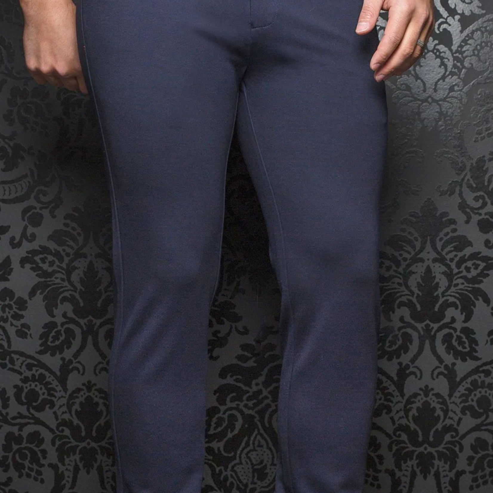 Au Noir MAGNUM Stretch Dress Pant | Midnight Navy