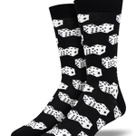 Socksmith Canada Inc Socksmith - LUCKY 7s | Black Bamboo (9 -13)