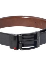 Au Noir Au Noir - DESOTO Reversible Belt | Black - Blk/Brn