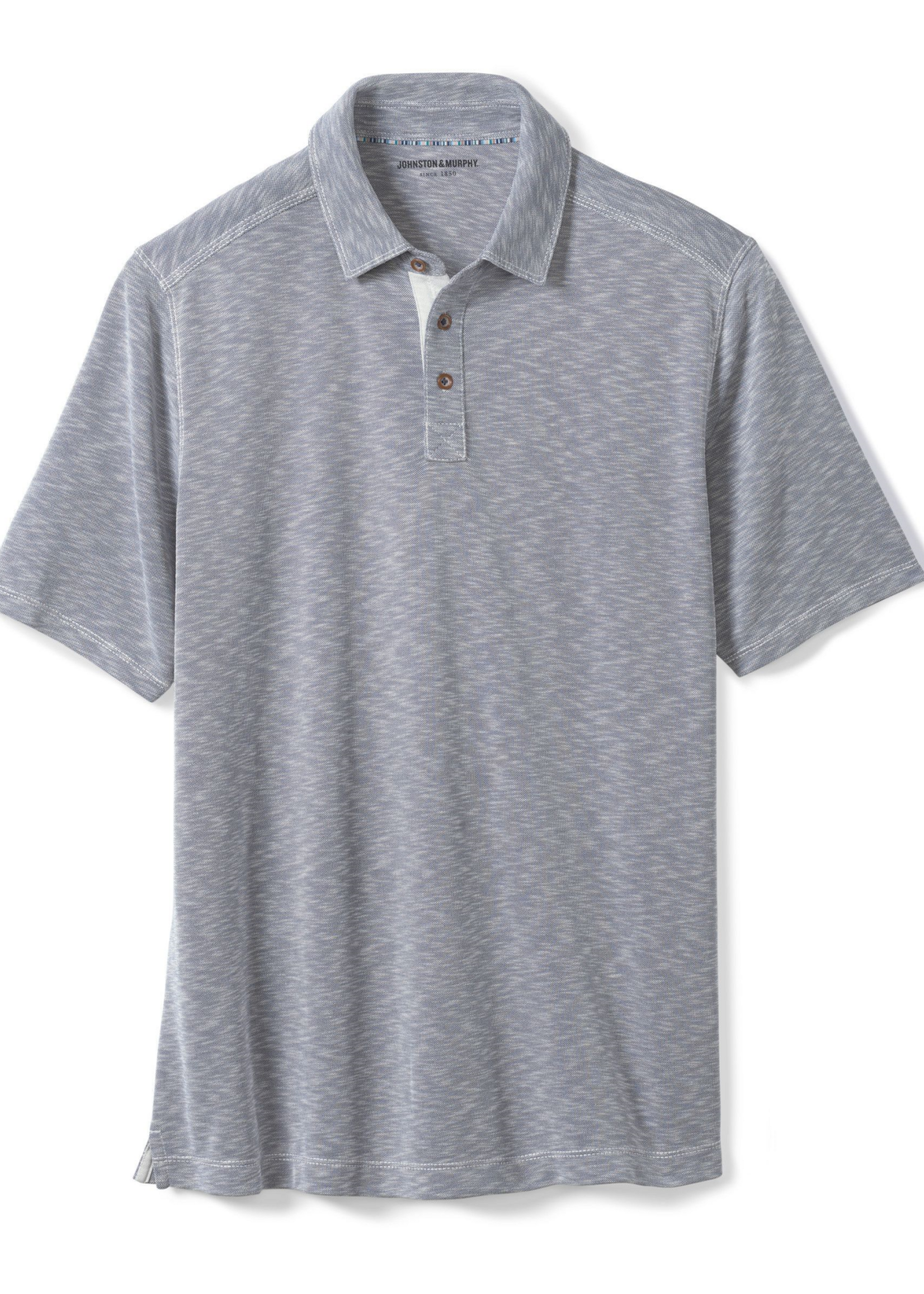 Johnston & Murphy Vintage Slub Polo