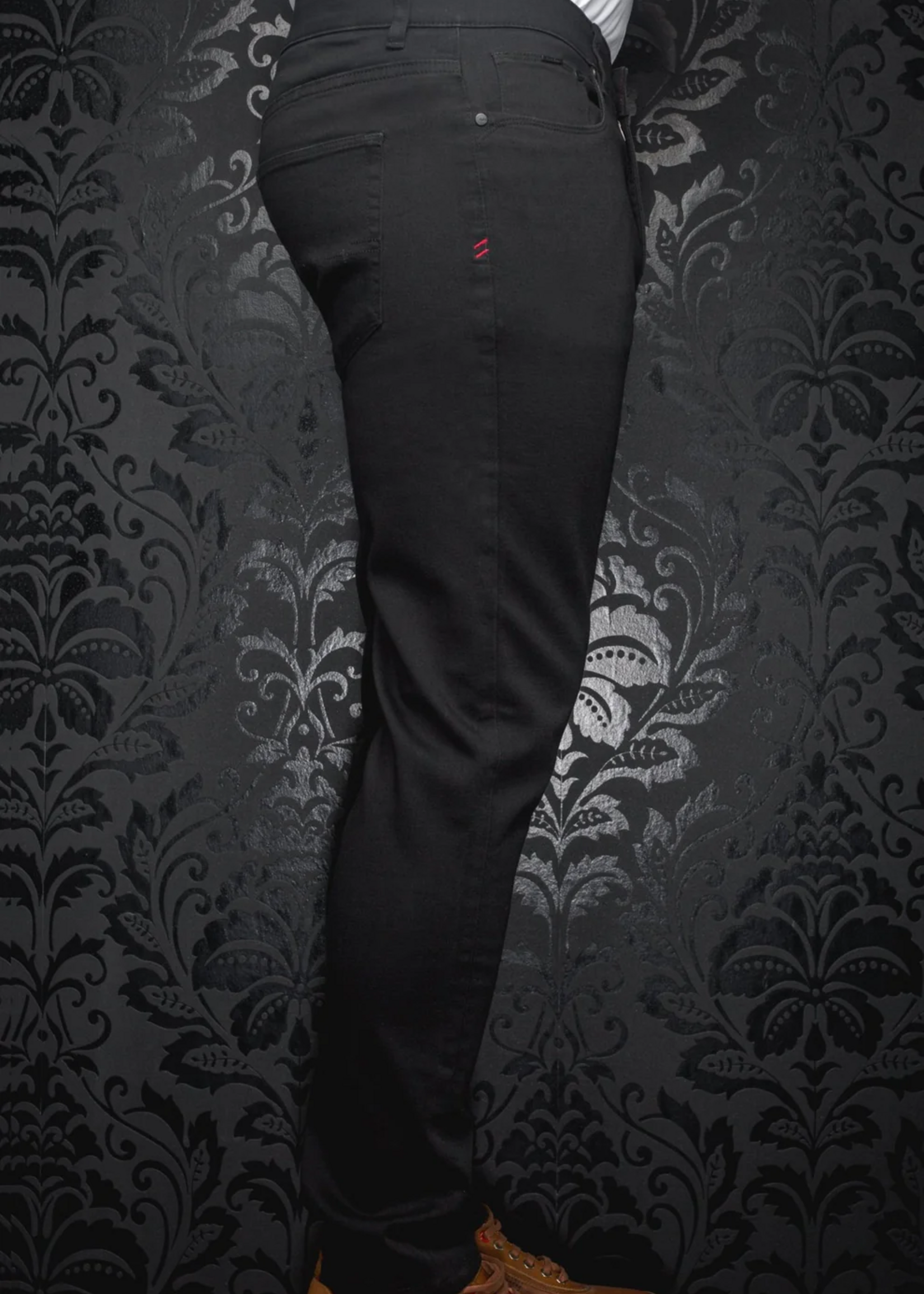 Au Noir JEANS | JOHNNY-SKC, black