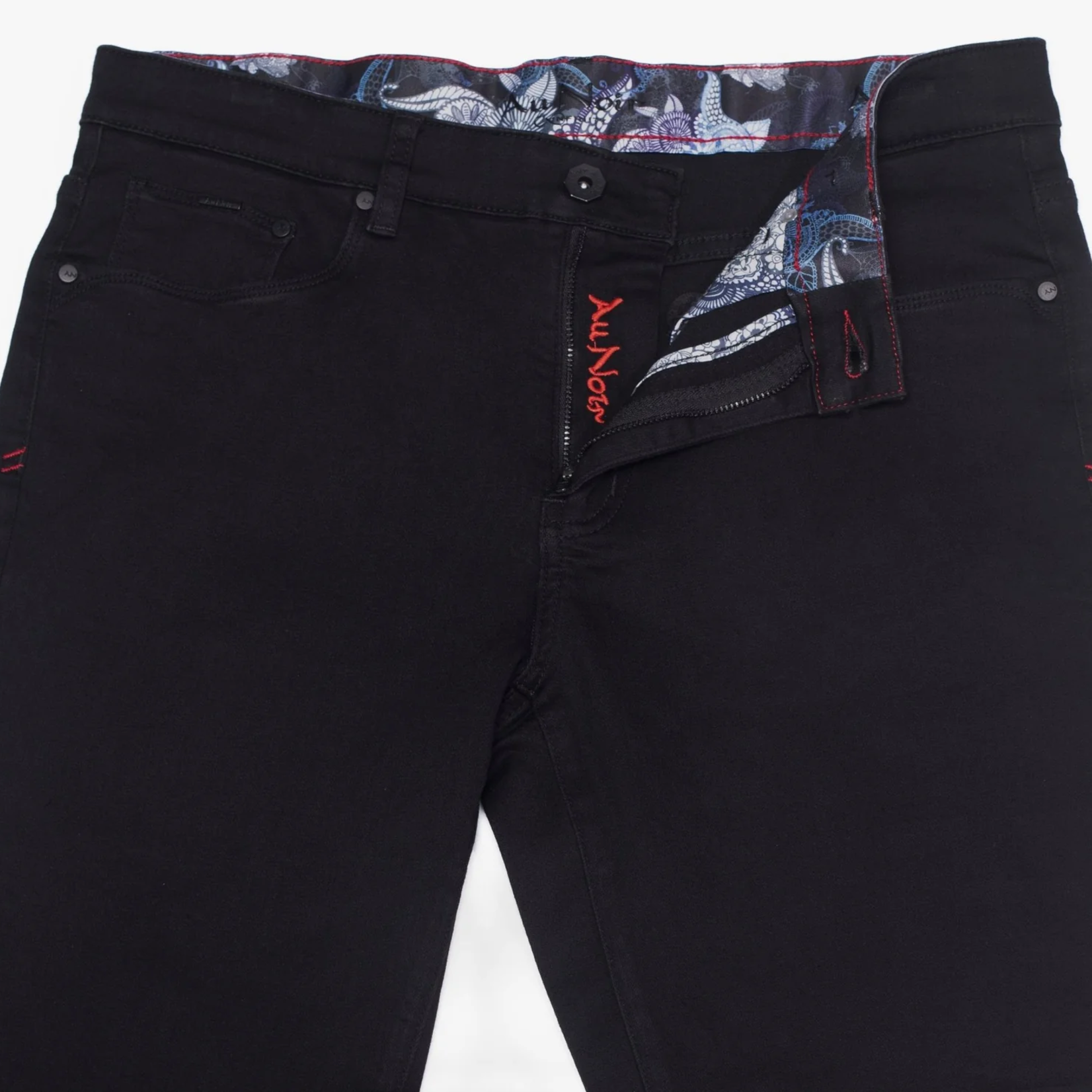 Au Noir JEANS | JOHNNY-SKC, black