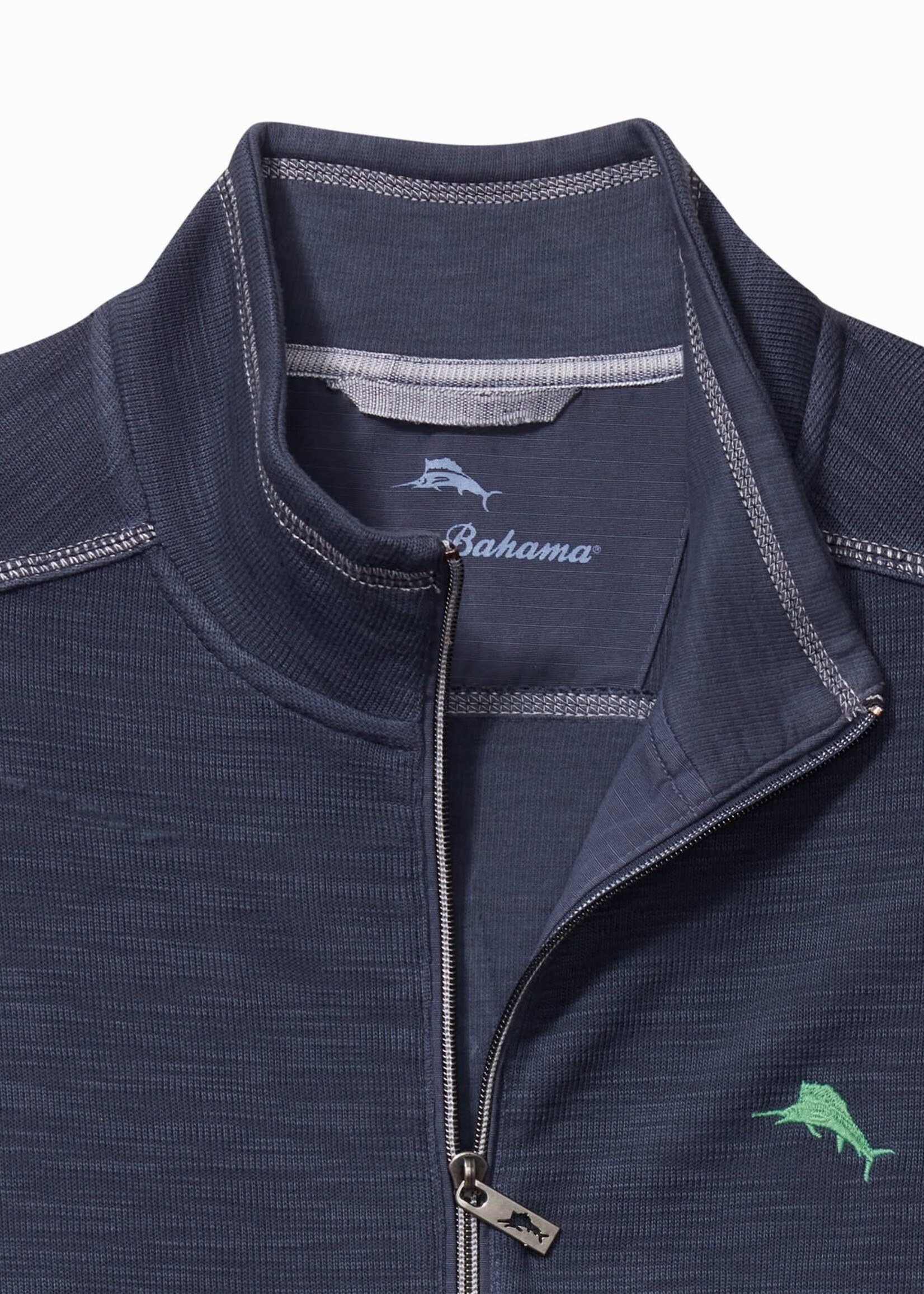 Tommy Bahama TOBAGO BAY FULL ZIP  SWEATSHIRT| Ocean Deep